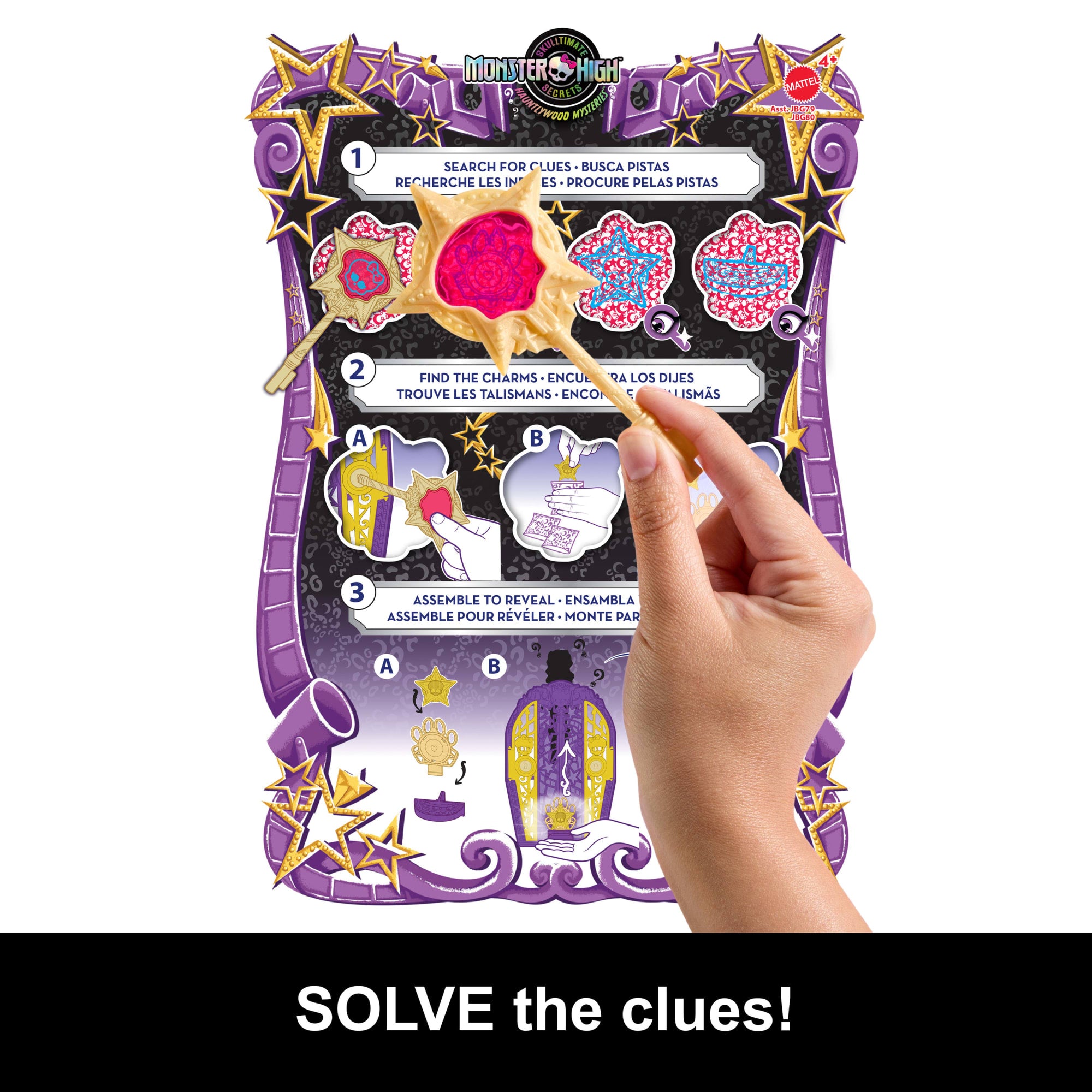 Monster High Skulltimate Secrets Hauntlywood Mysteries Doll. Clawdeen Wolf With 19+ Surprises - Image 3