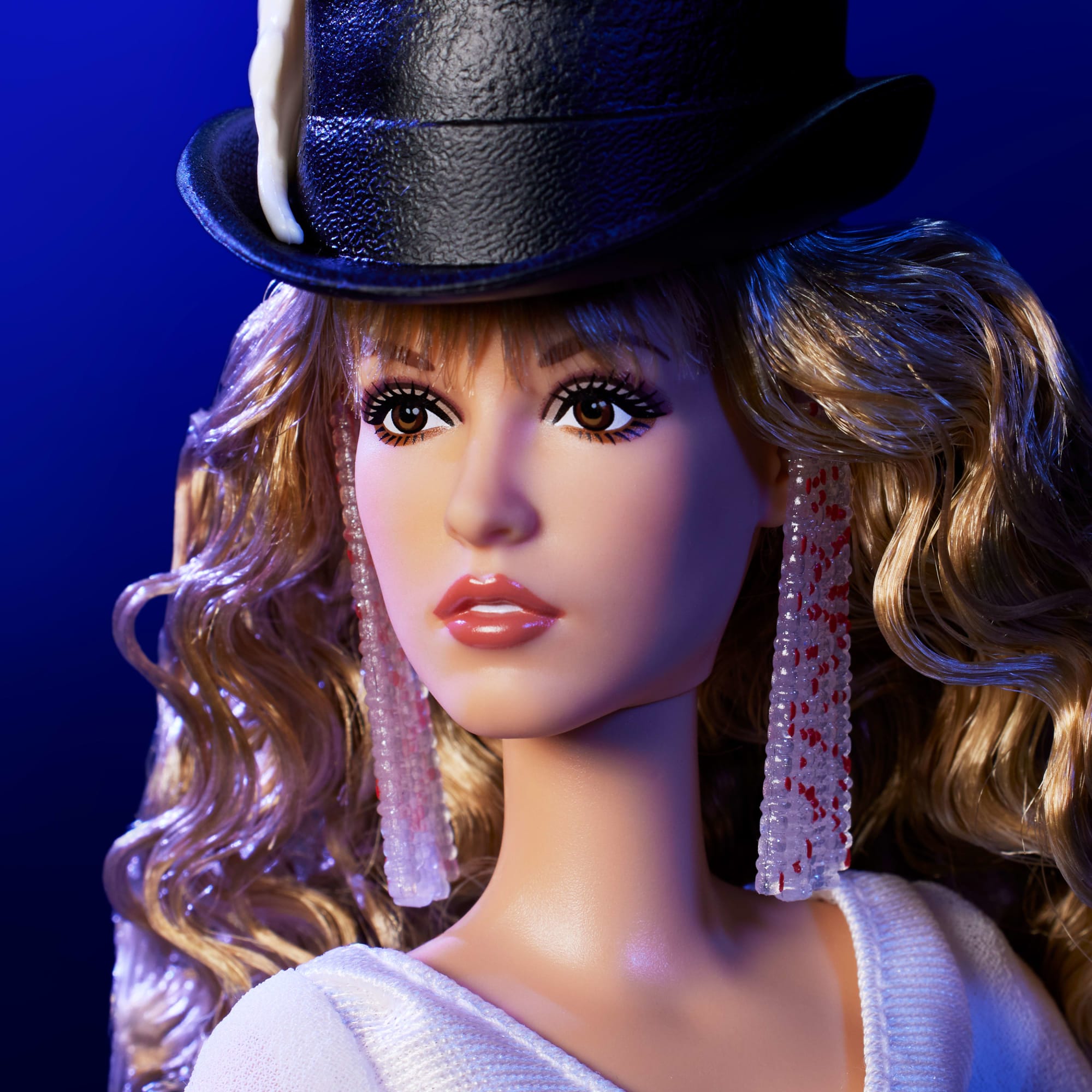 Barbie Signature Stevie Nicks Bella Donna Collector Doll With Flowing White Dress & Accessories - Image 2