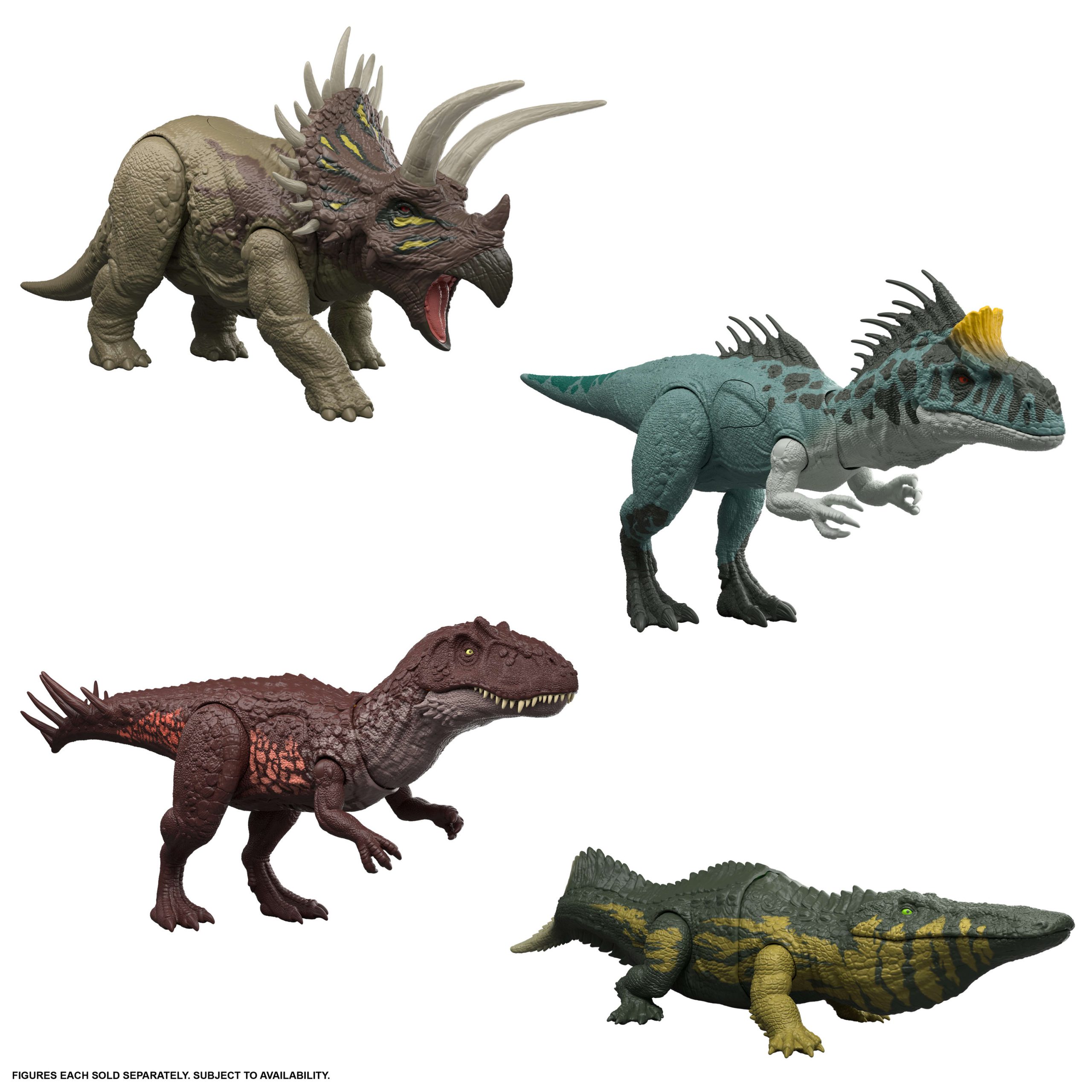 Jurassic World Wild Roar Stomatosuchus Dinosaur Action Figure Toy. Sounds & Attack & Lights - Image 5
