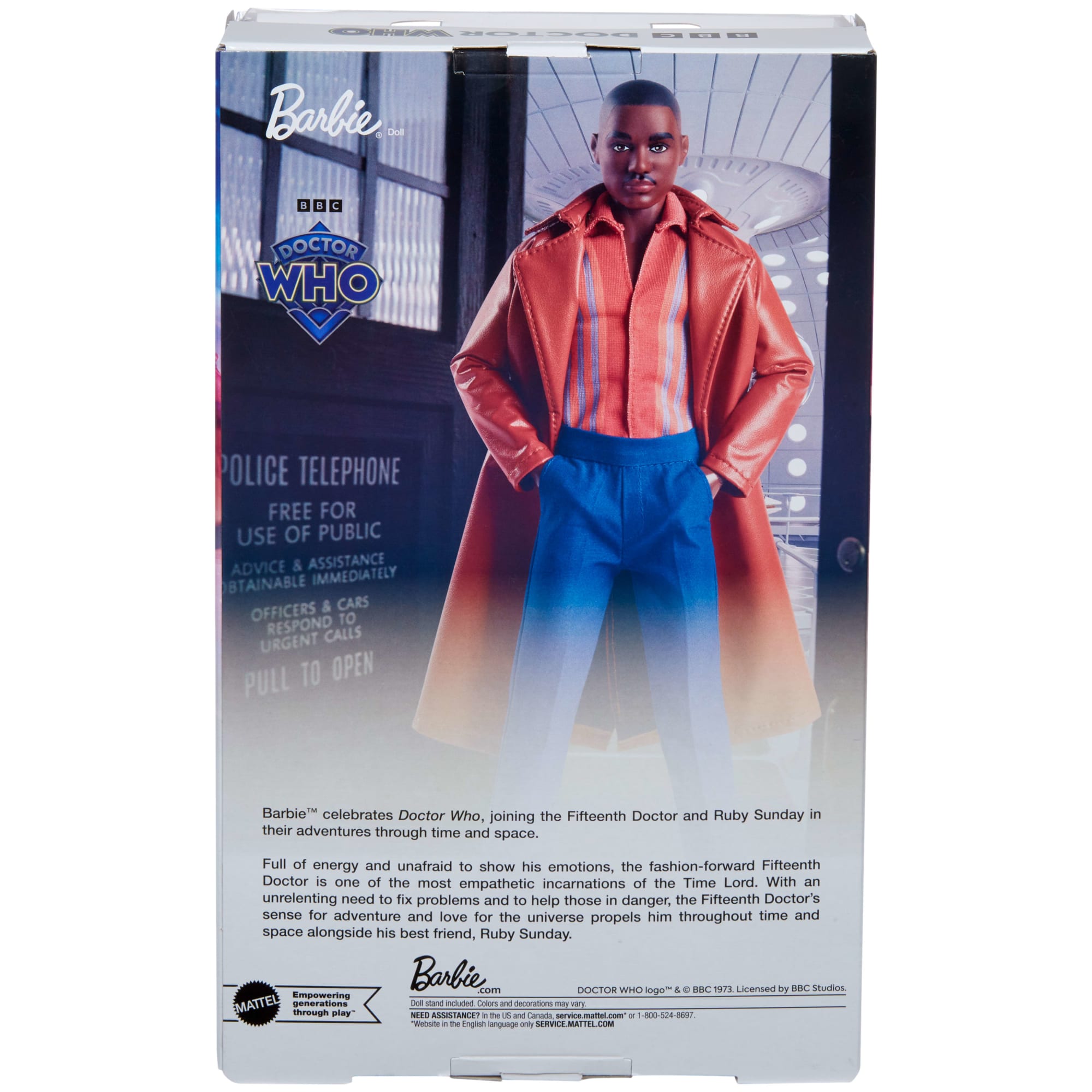The Fifteenth Doctor Barbie Doll. Dr. Who Collectible With Doll Stand & Certificate Of Authenticity - Image 6
