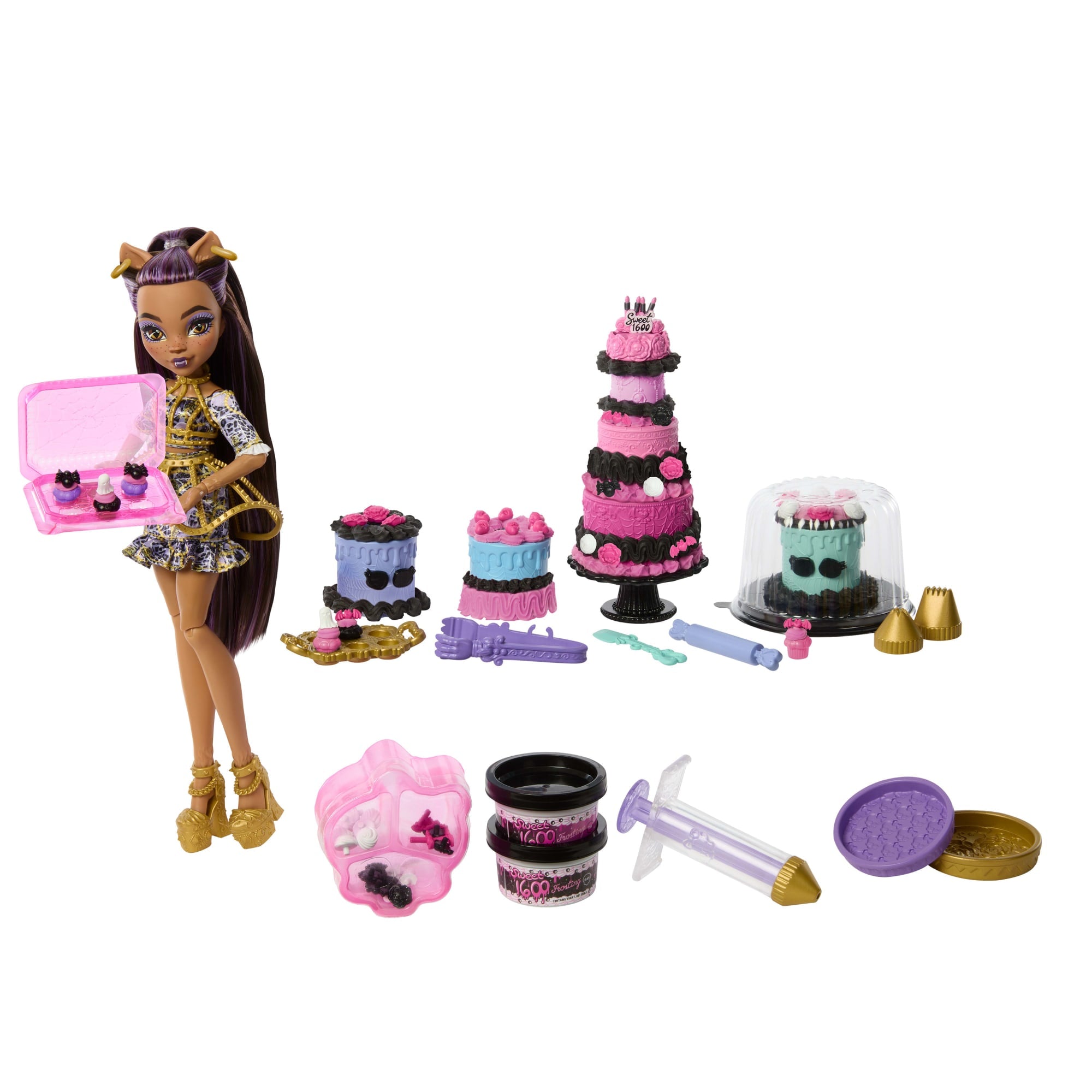 Monster High-Kit Gâteau D'Anniversaire Clawdeen Wolf