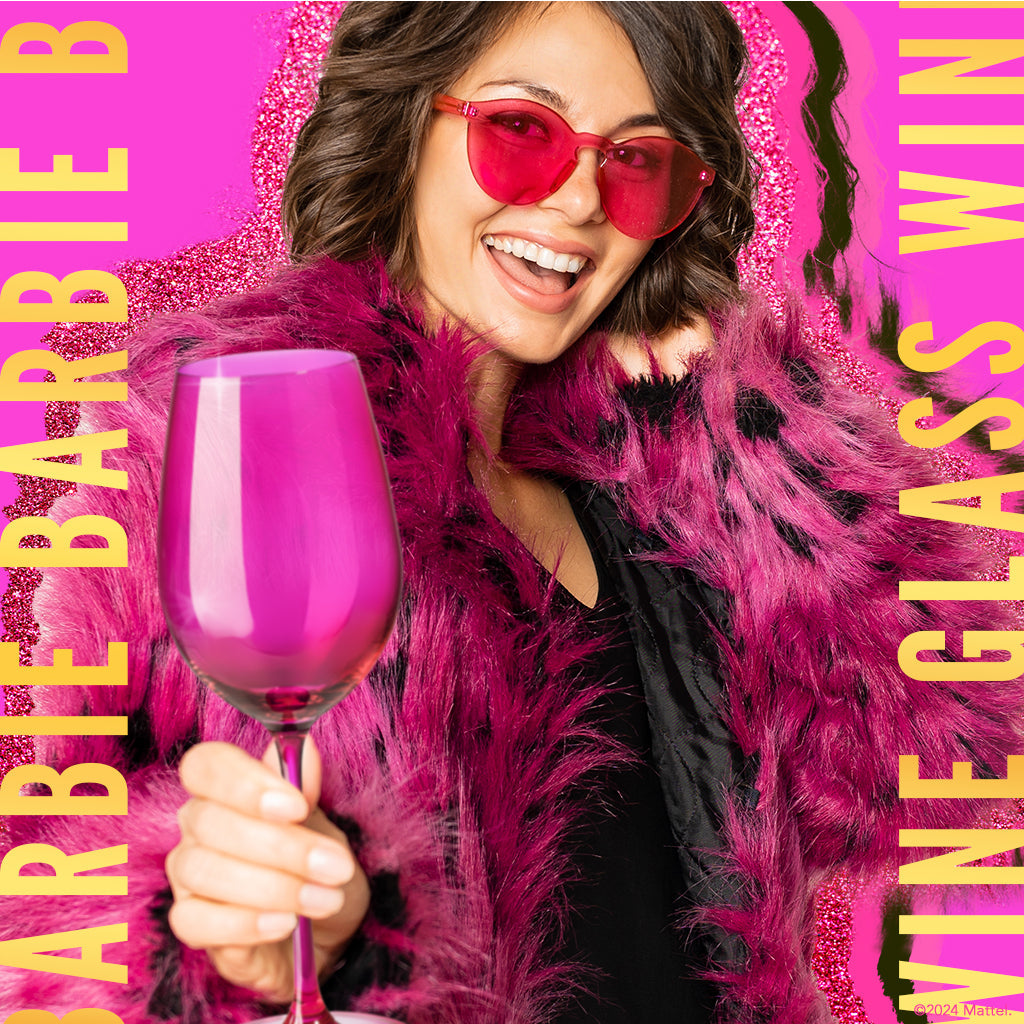 Barbie™ X Dragon Glassware® Wine Glasses - Image 6