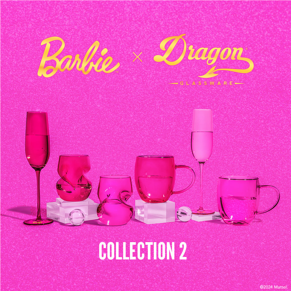 Barbie™ X Dragon Glassware® Stemless Wine Glasses - Image 13