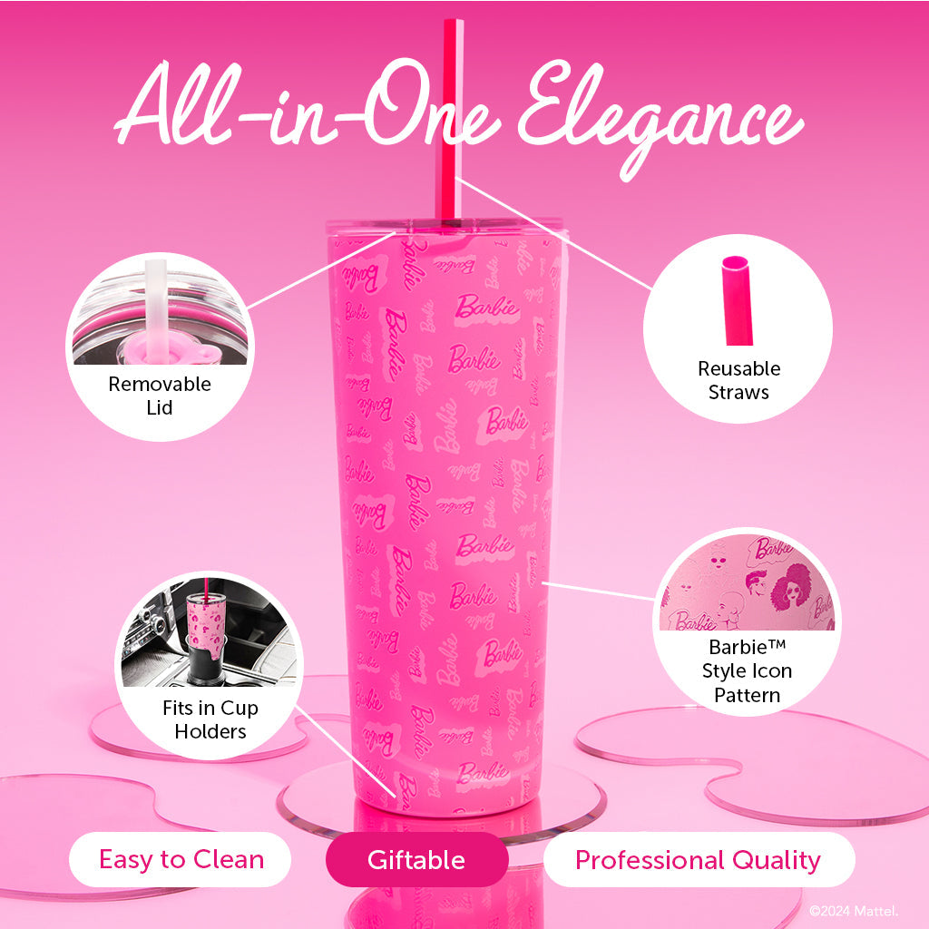 Barbie™ Style Icon Tumbler - 24 Oz - Image 8