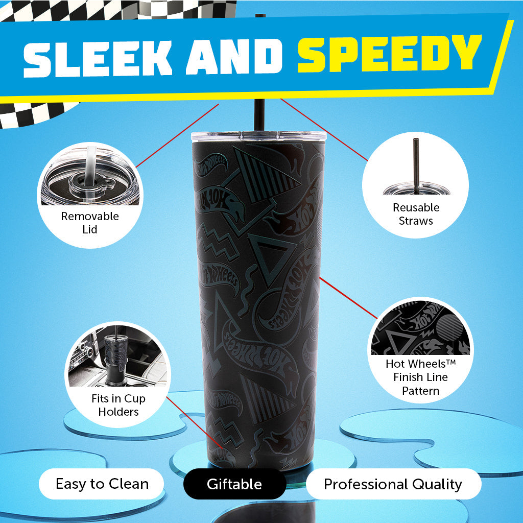 Hot Wheels™ Finish Line Tumbler - 24 oz - Image 5