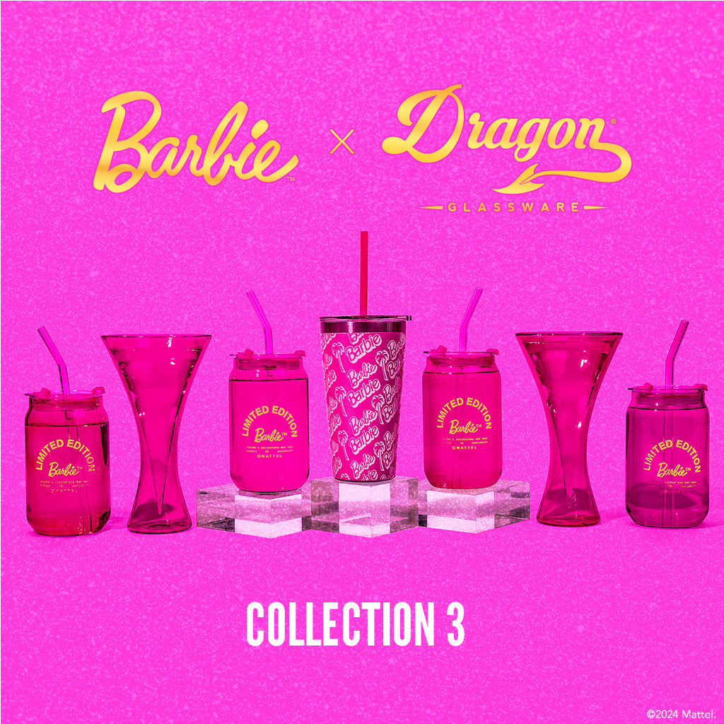Barbie™ x Dragon Glassware® Limited Edition Drinking Glasses - Image 8