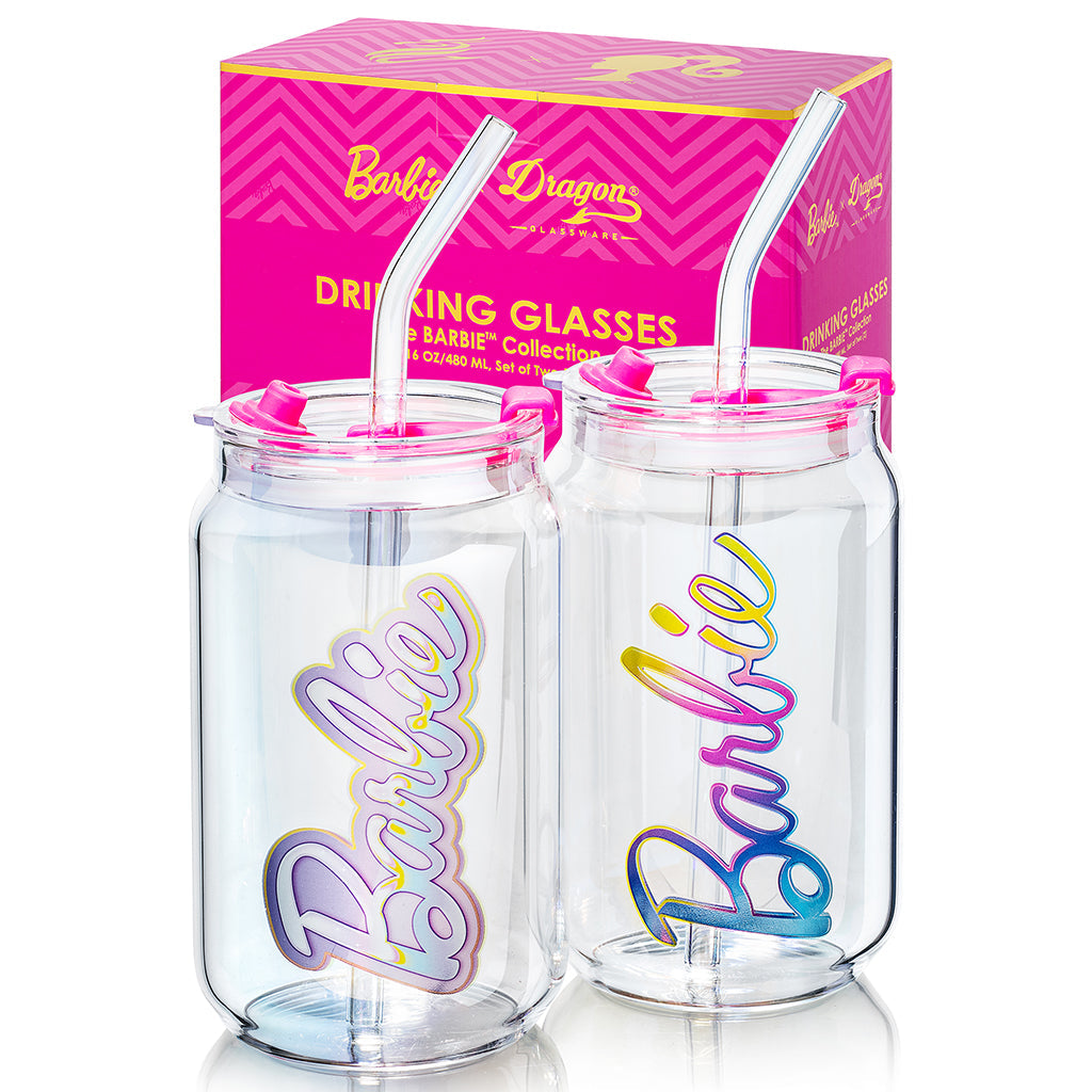 Barbie™ X Dragon Glassware® Aura Drinking Glasses - Image 8