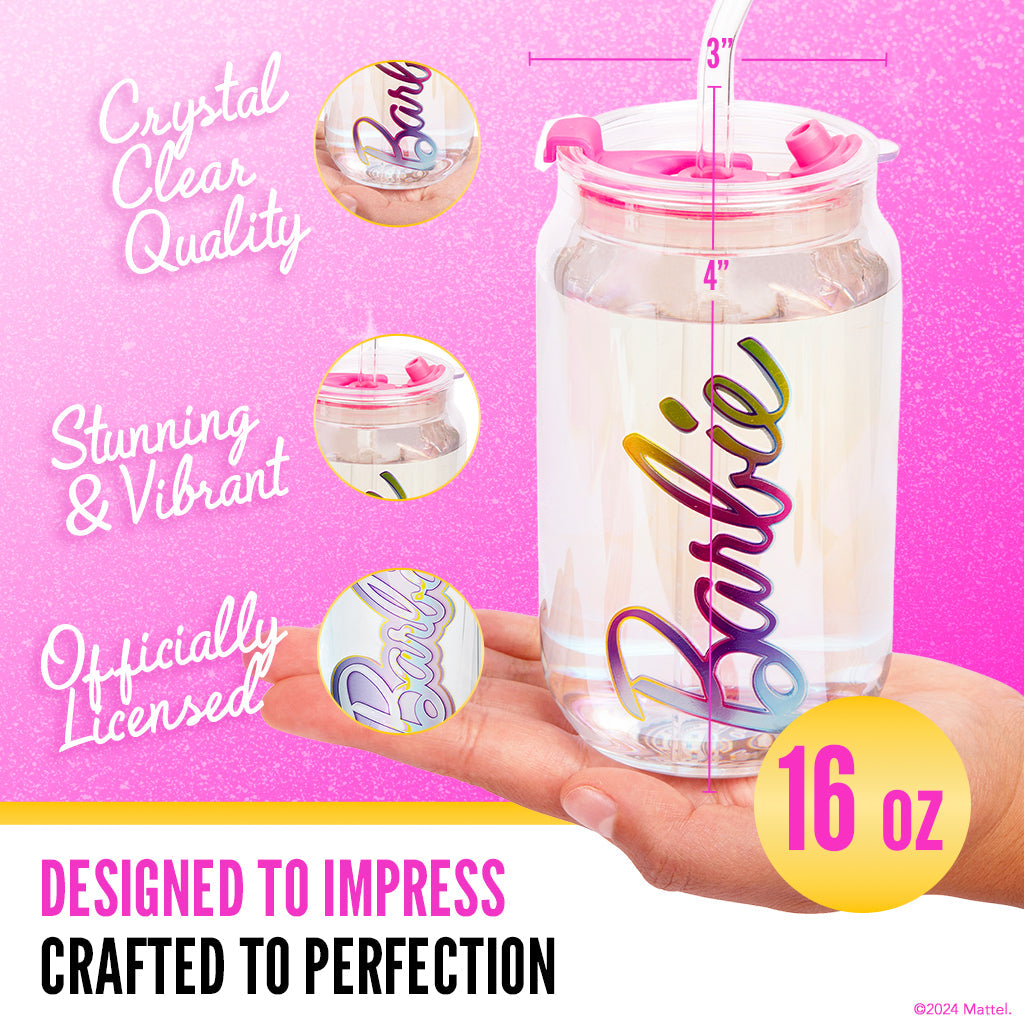 Barbie™ X Dragon Glassware® Aura Drinking Glasses - Image 9