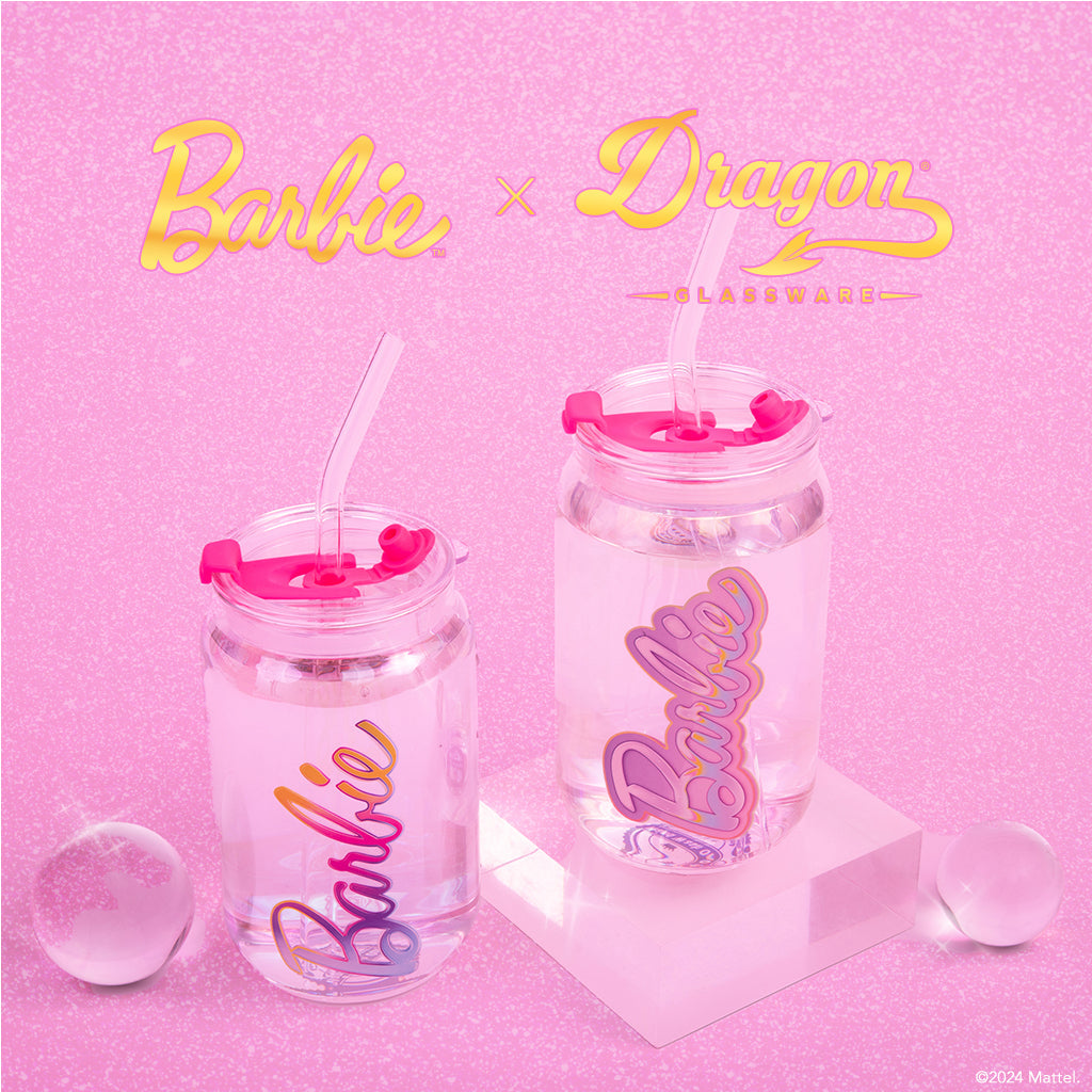 Barbie™ X Dragon Glassware® Aura Drinking Glasses - Image 14