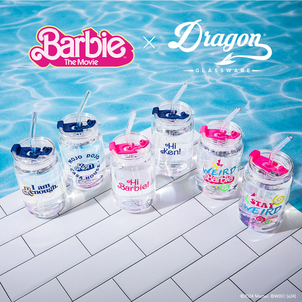 Barbie™ the Movie X Dragon Glassware® Weird Barbie™ Drinking Glasses - Image 11