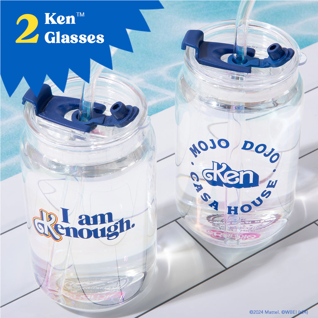 Barbie™ the Movie X Dragon Glassware® I'm Just Ken™ Drinking Glasses - Image 10