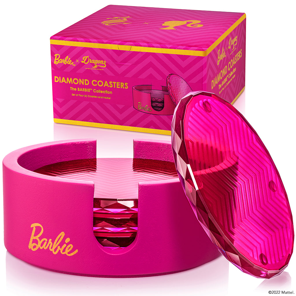 Barbie™ X Dragon Glassware® Coasters - Image 13