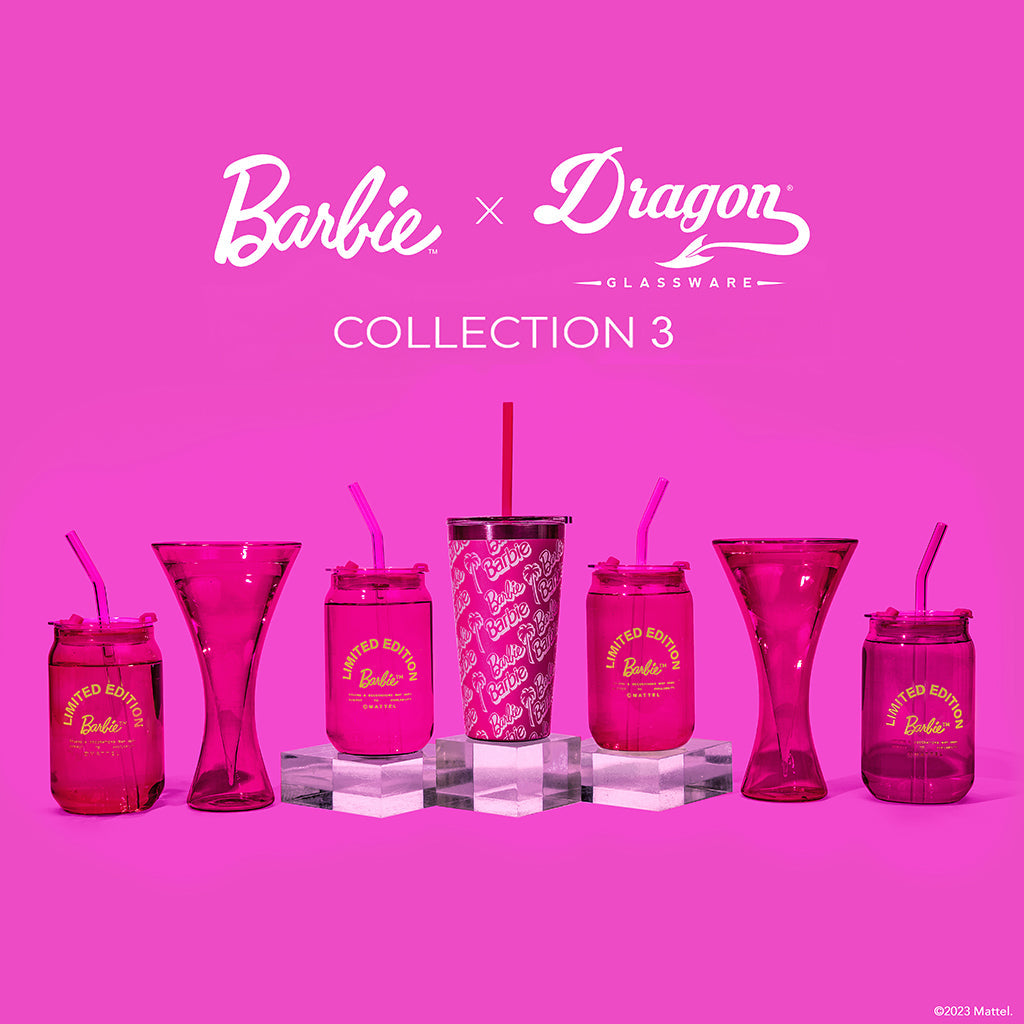 Barbie™ X Dragon Glassware® Cocktail Glasses - Image 7