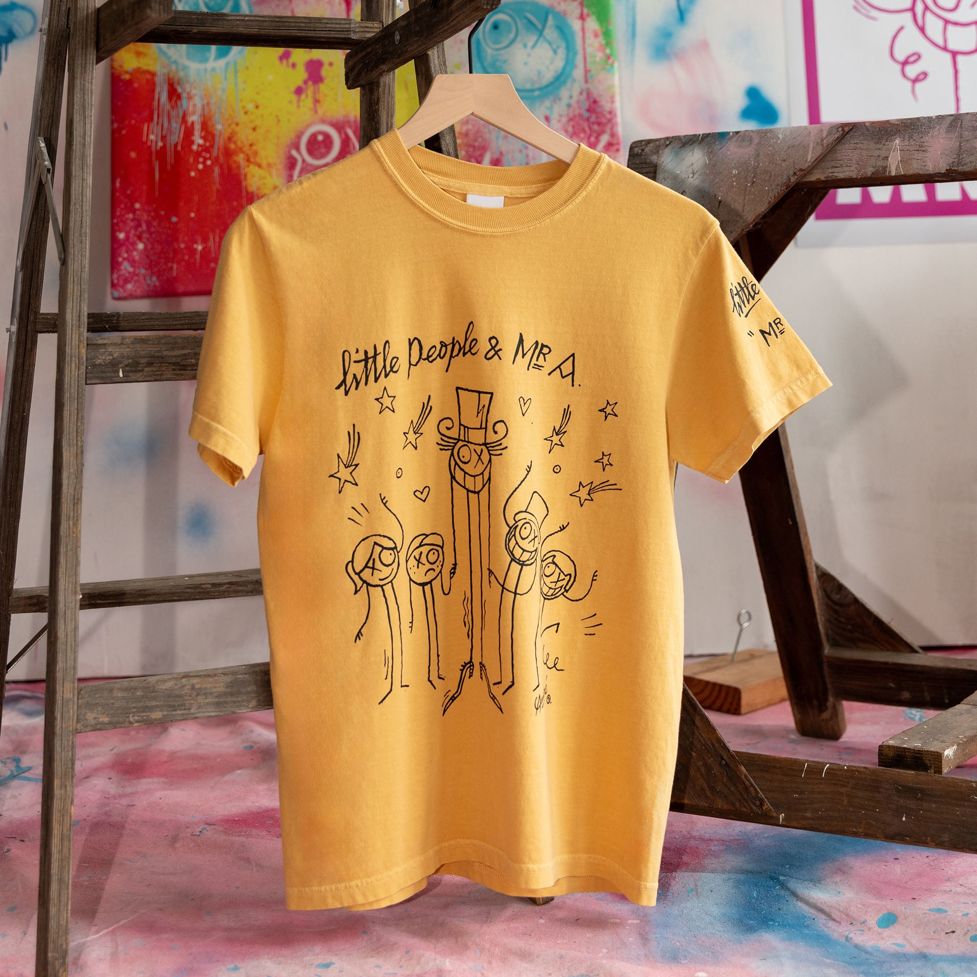 Fisher Price x André Saraiva Yellow T-shirt - Image 4