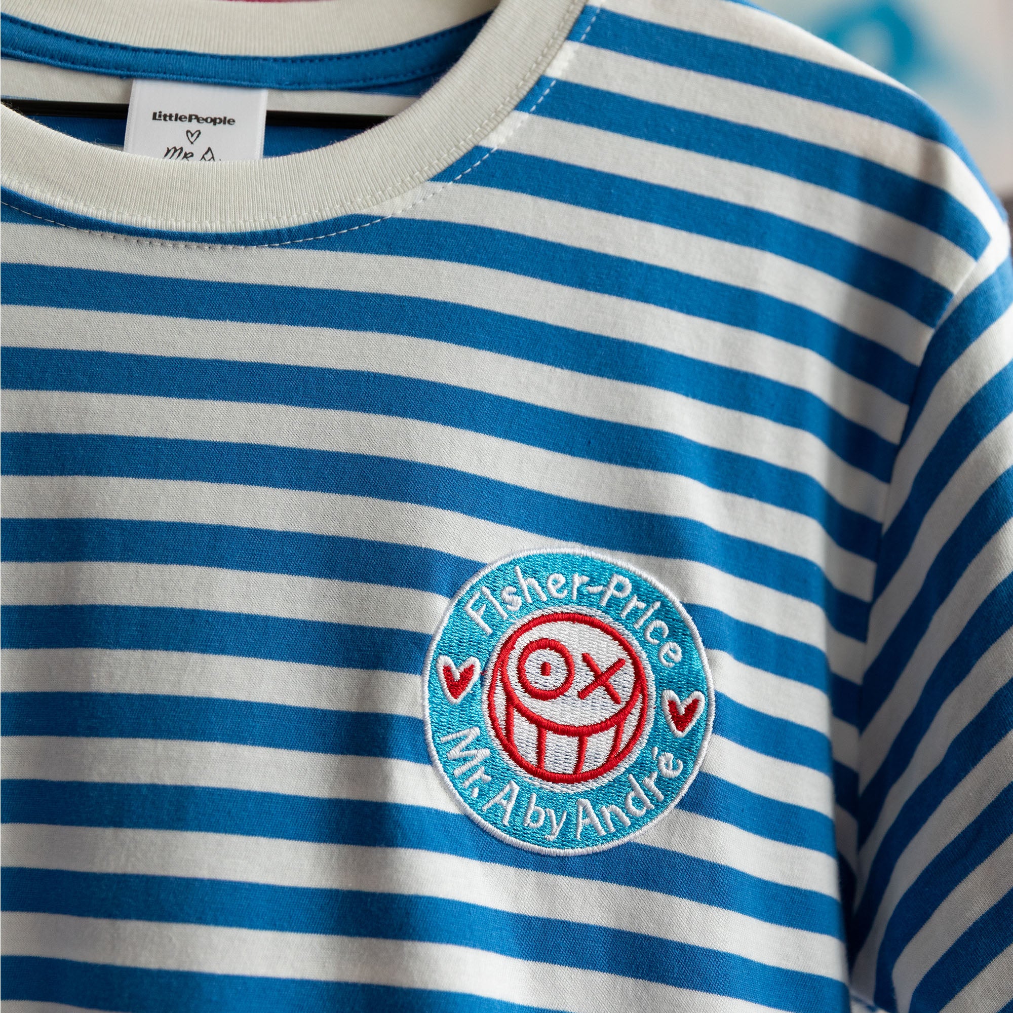 Fisher Price x André Saraiva Blue Striped T-shirt - Image 6