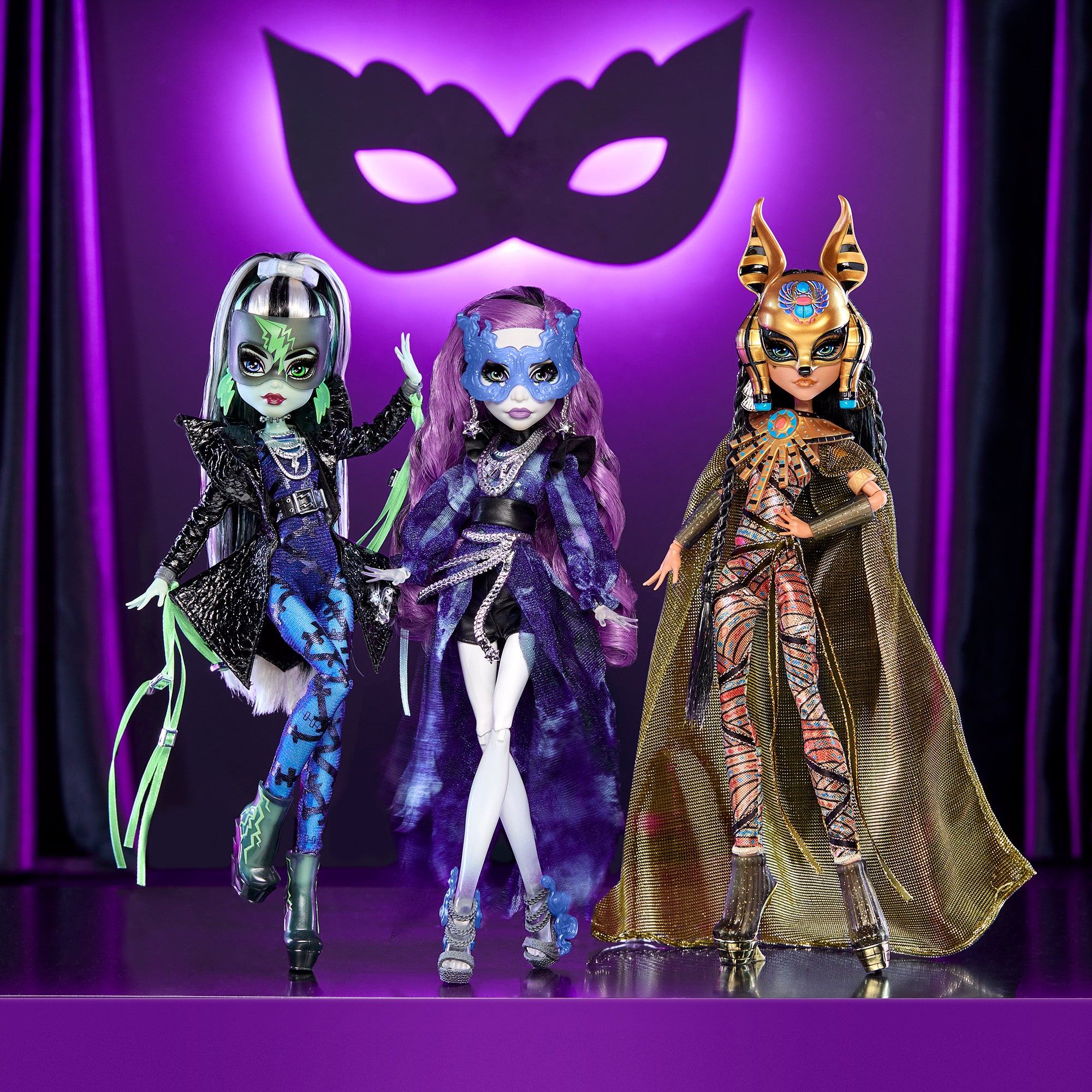 Monster High Midnight Runway Doll Bundle
