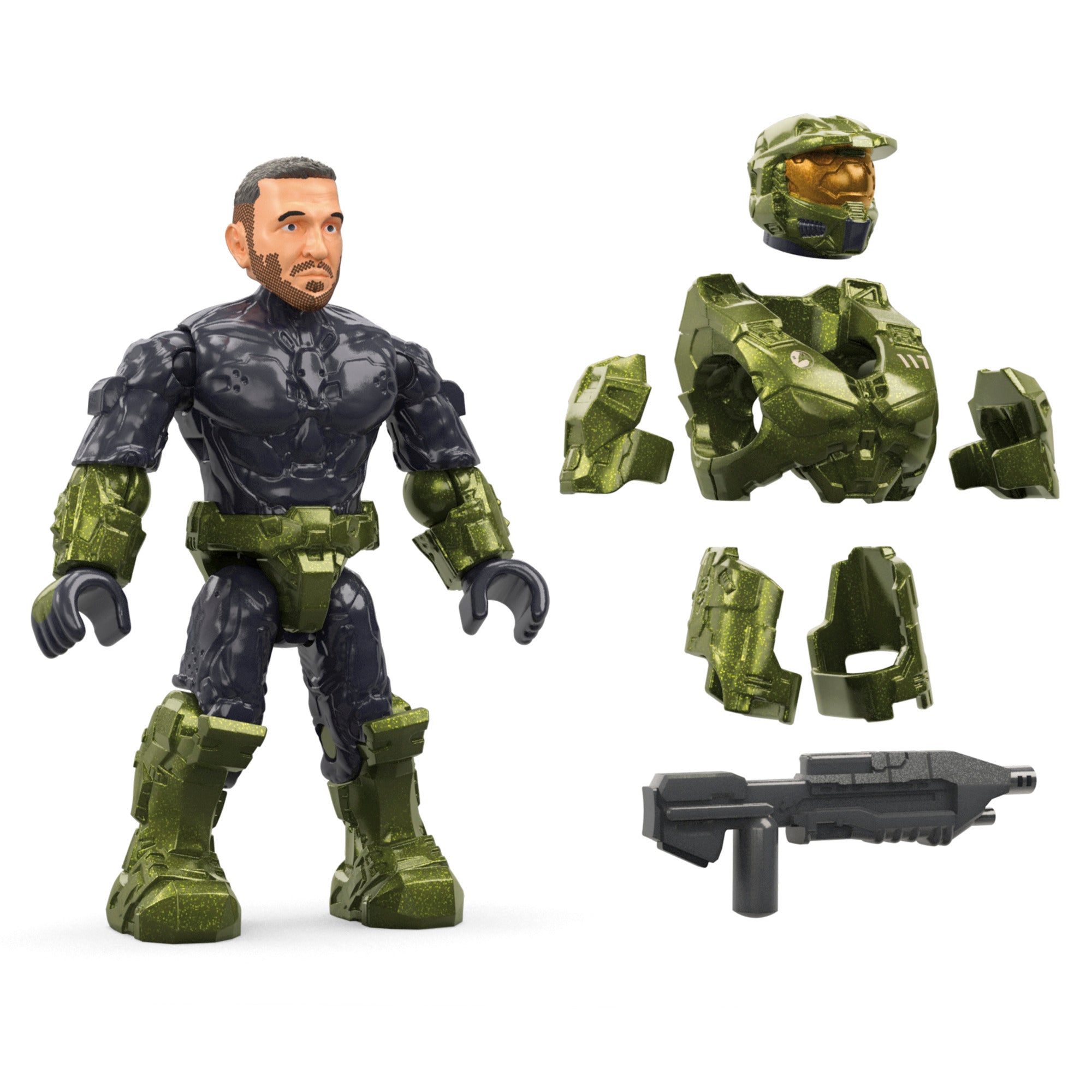 MEGA Halo FLEETCOM Warthog Vehicle Building Set - Image 2