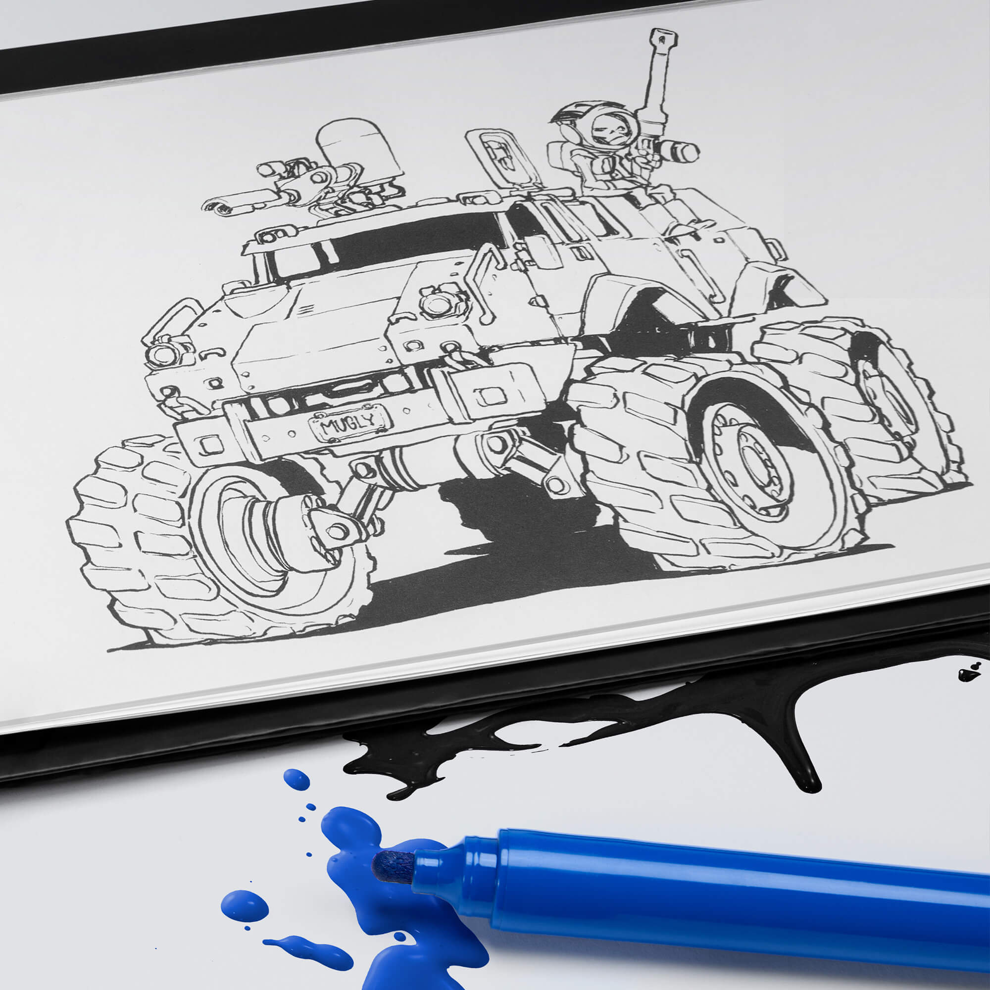 Pictionary Sketchbook x Inktober - Image 6