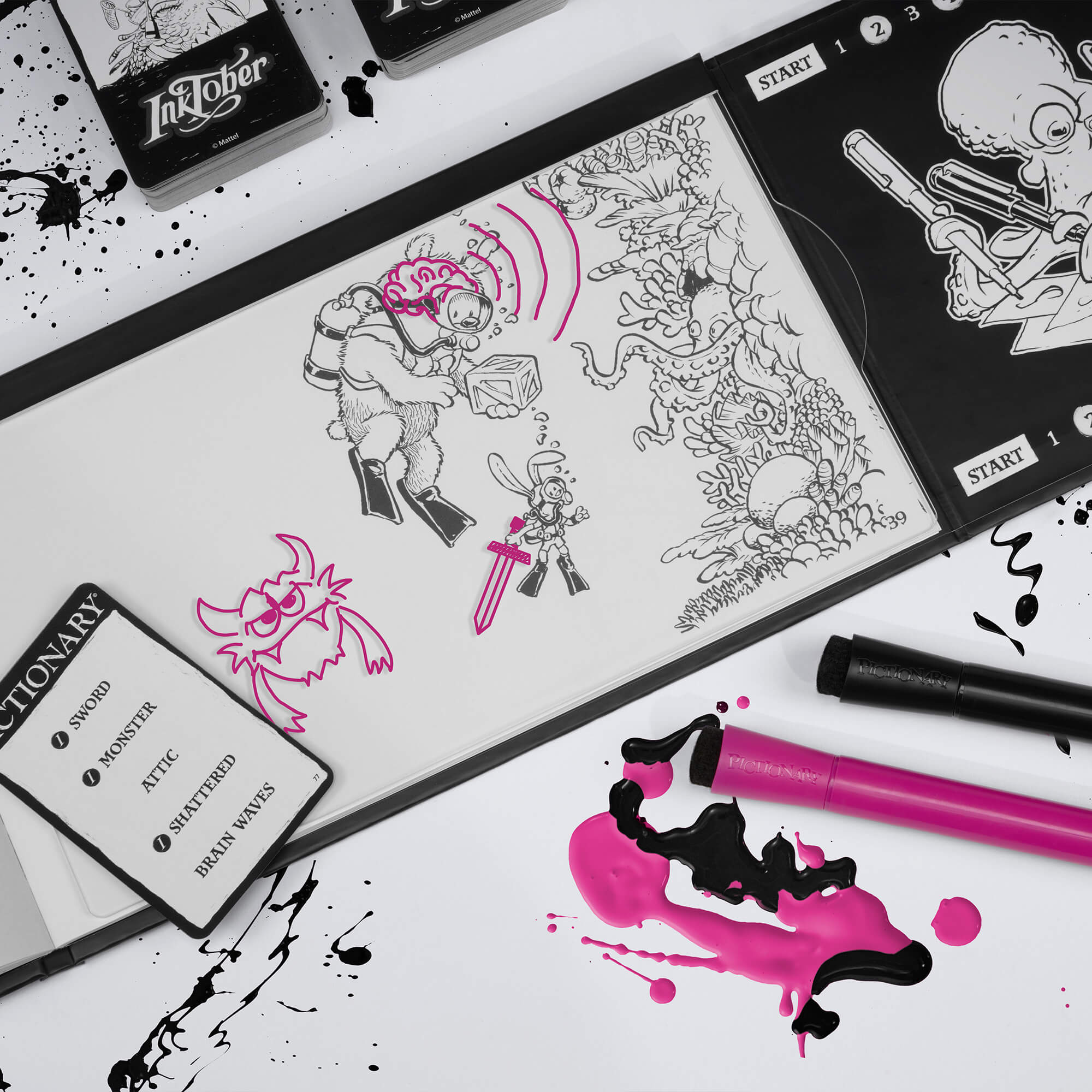 Pictionary Sketchbook x Inktober - Image 12
