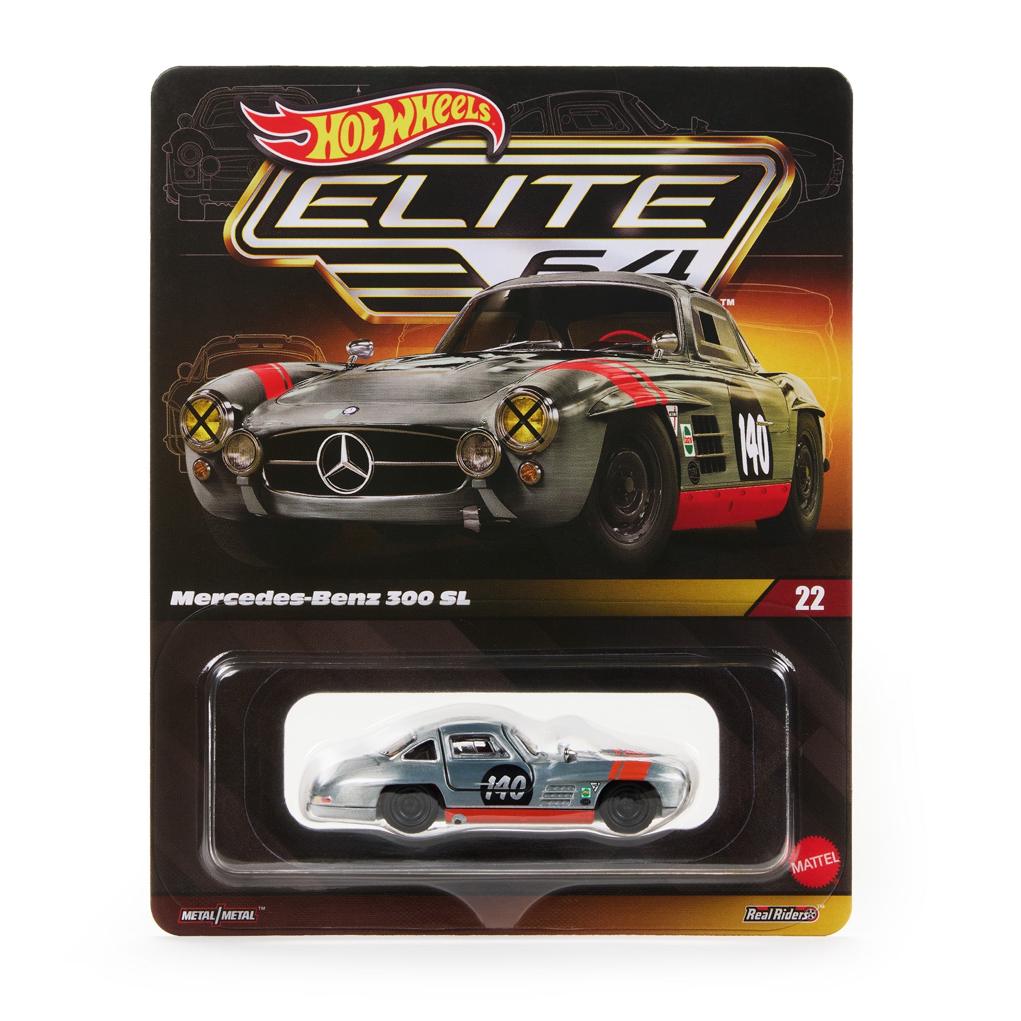 Hot Wheels Elite 64 Mercedes-Benz 300 SL - Image 10