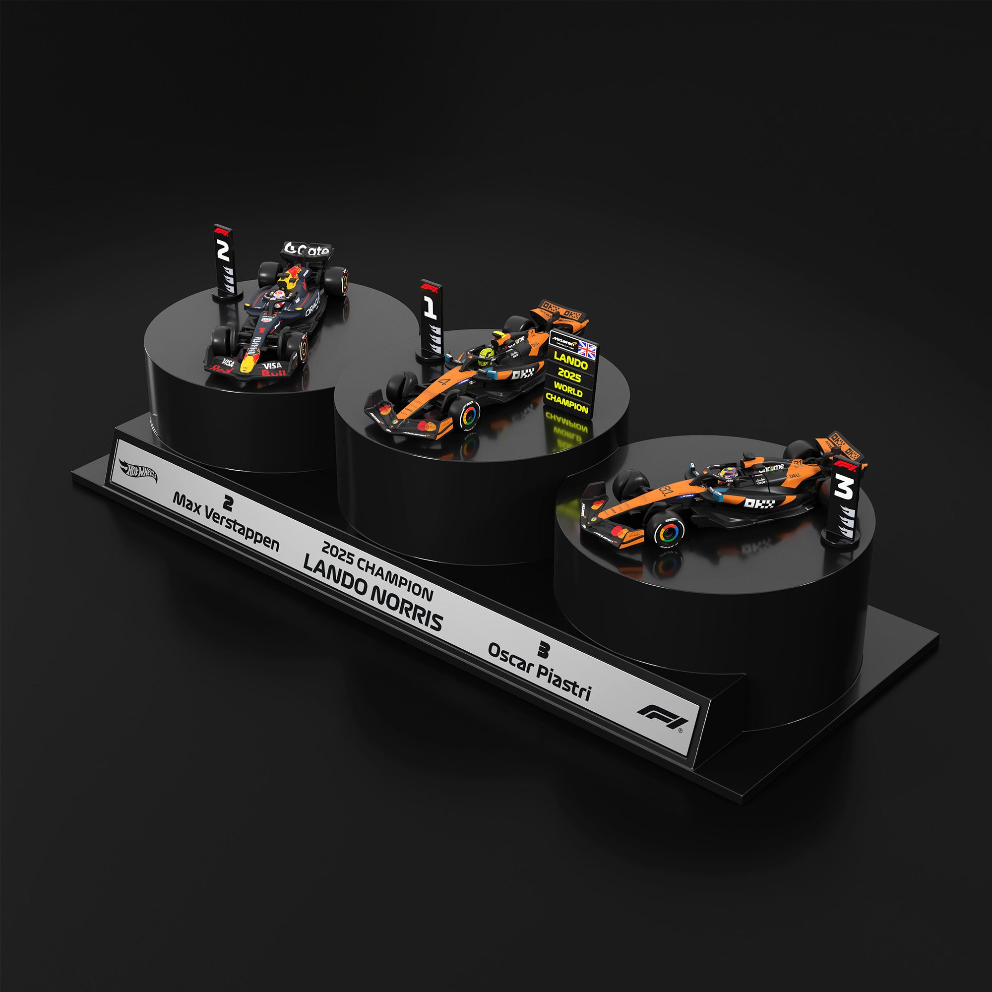 Hot Wheels® 2025 Formula 1® Podium Set - Image 2