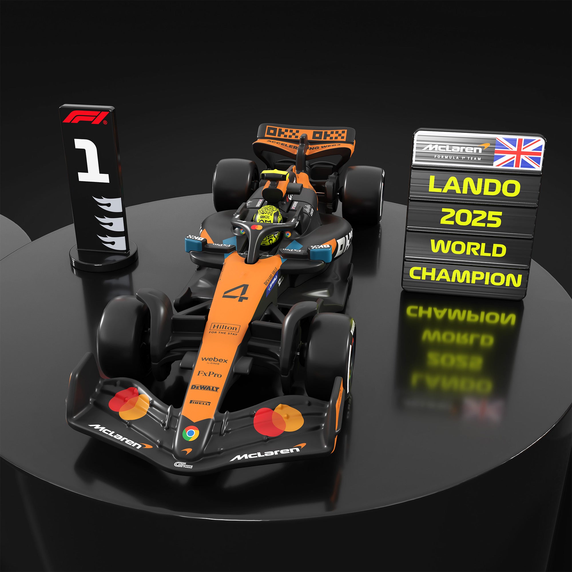 Hot Wheels® 2025 Formula 1® Podium Set - Image 5