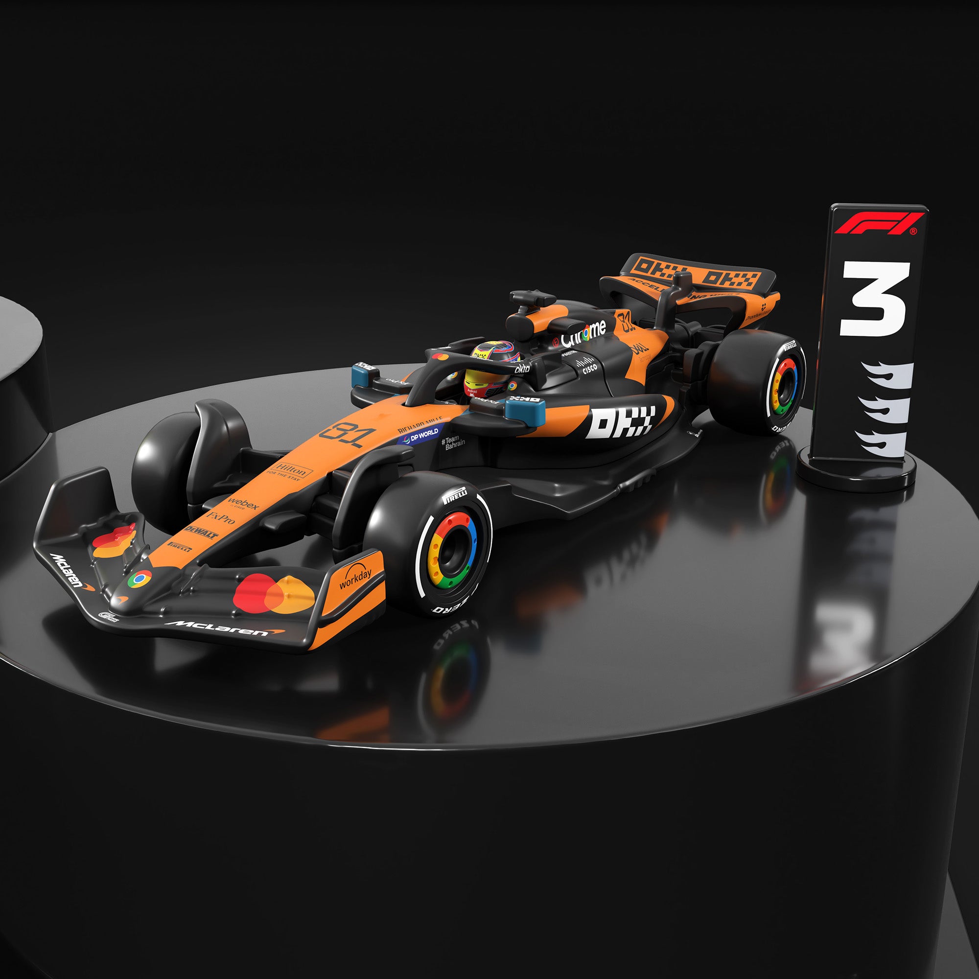 Hot Wheels® 2025 Formula 1® Podium Set - Image 7