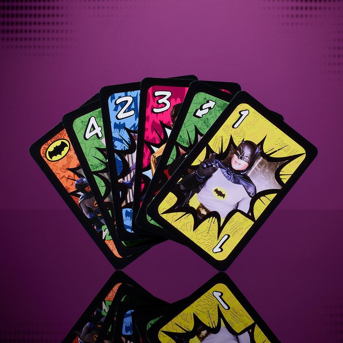 UNO Fandom Batman Classic TV Series Deck - Image 2