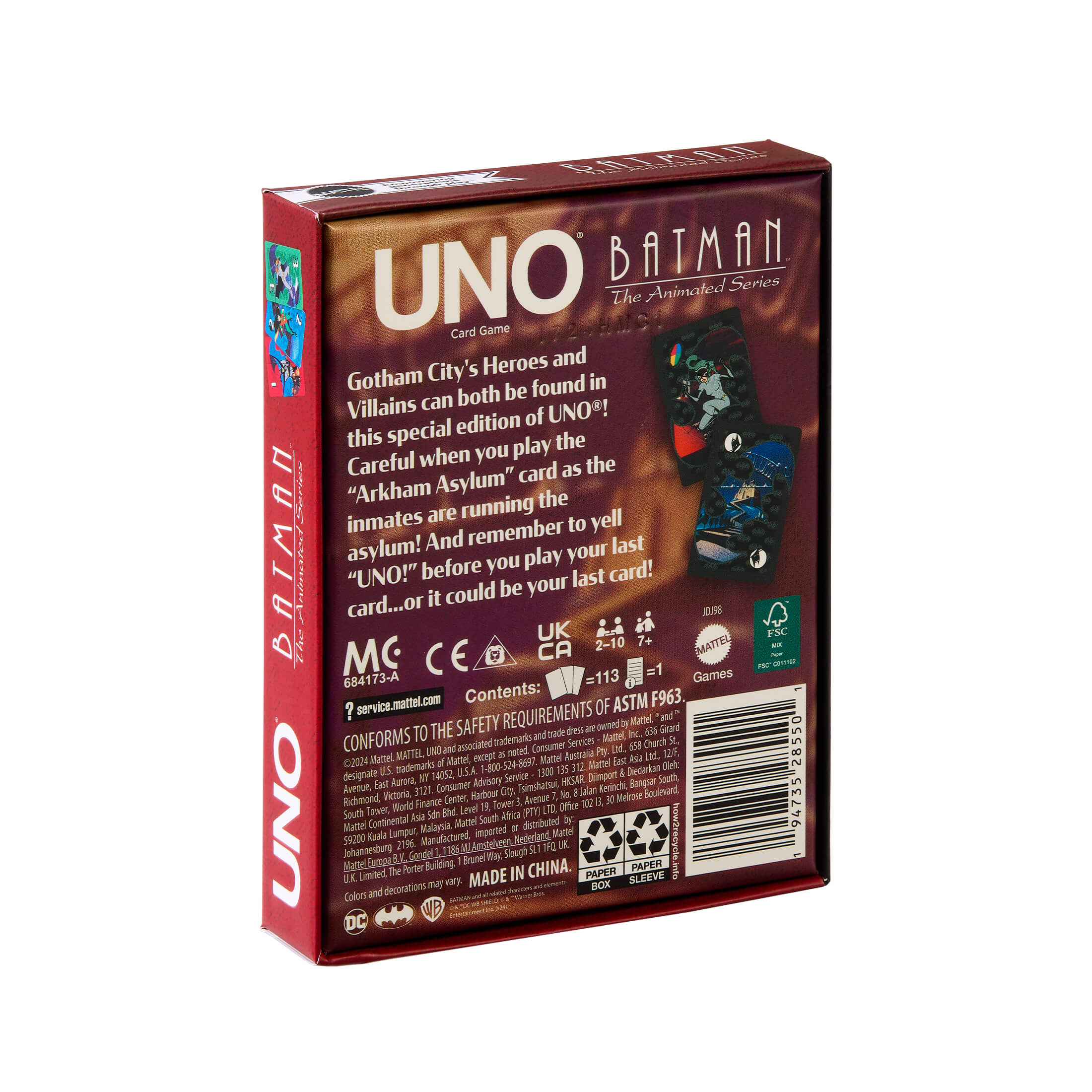 UNO Fandom Batman: The Animated Series Deck - Image 9