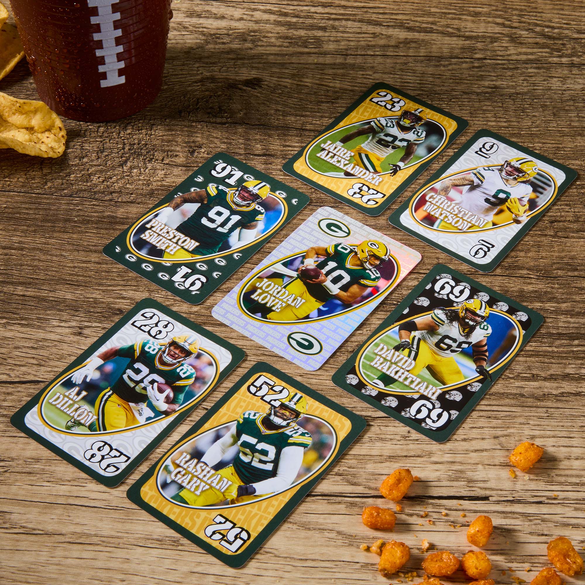 UNO Fandom NFL Green Bay Packers Game Deck - Image 5
