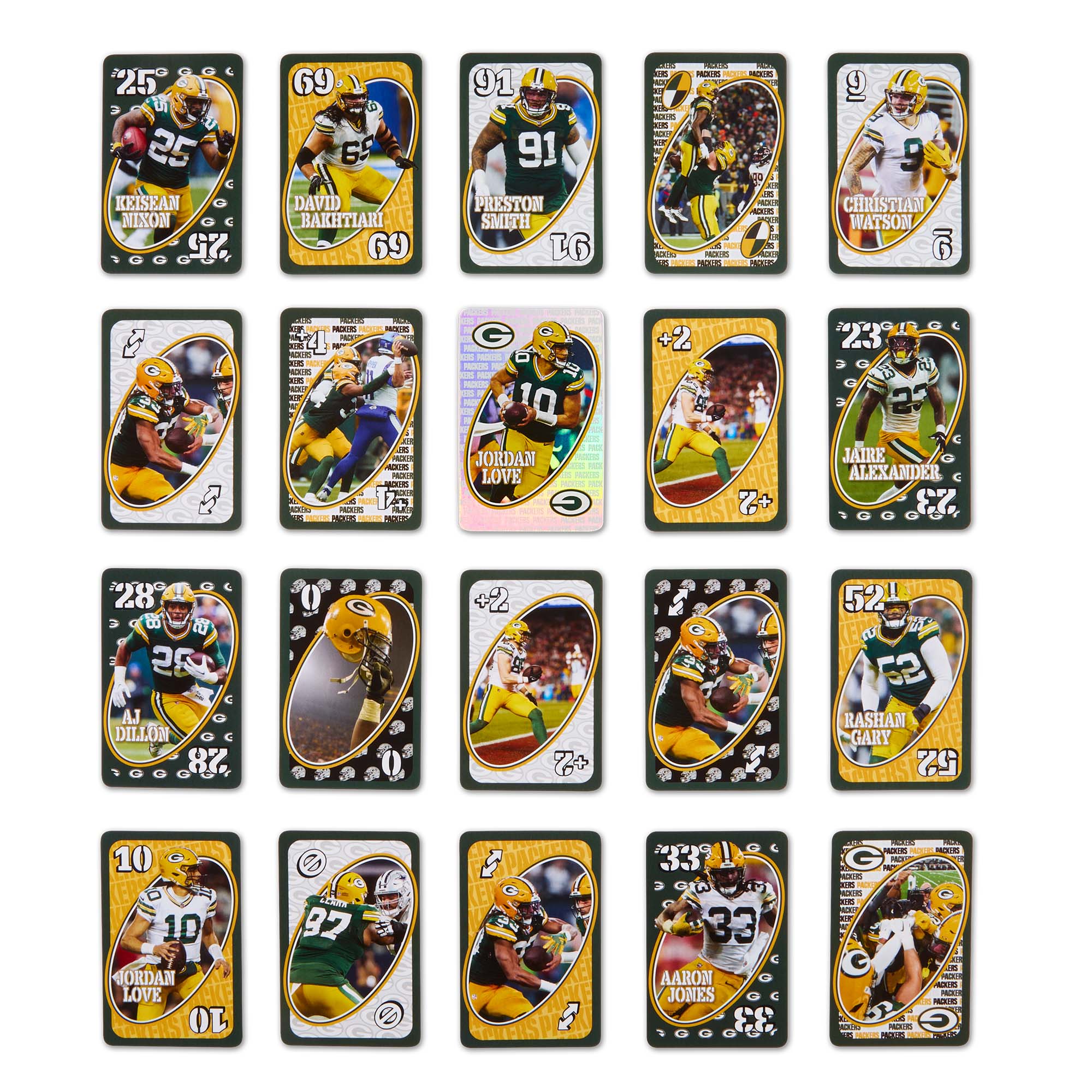 UNO Fandom NFL Green Bay Packers Game Deck - Image 6