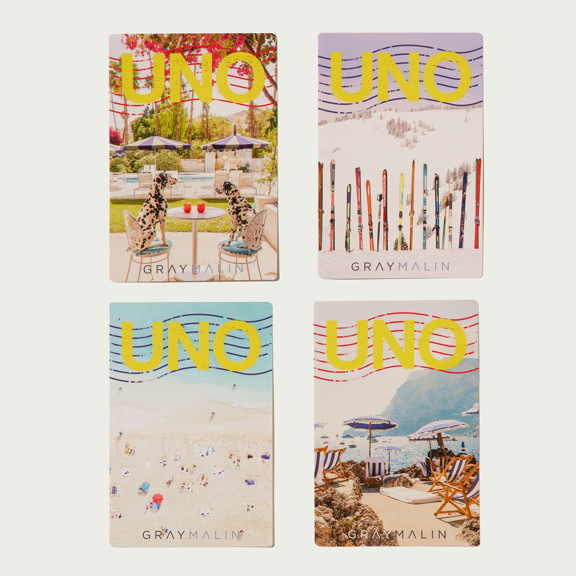 UNO Artiste Series Gray Malin Card Deck - Image 3