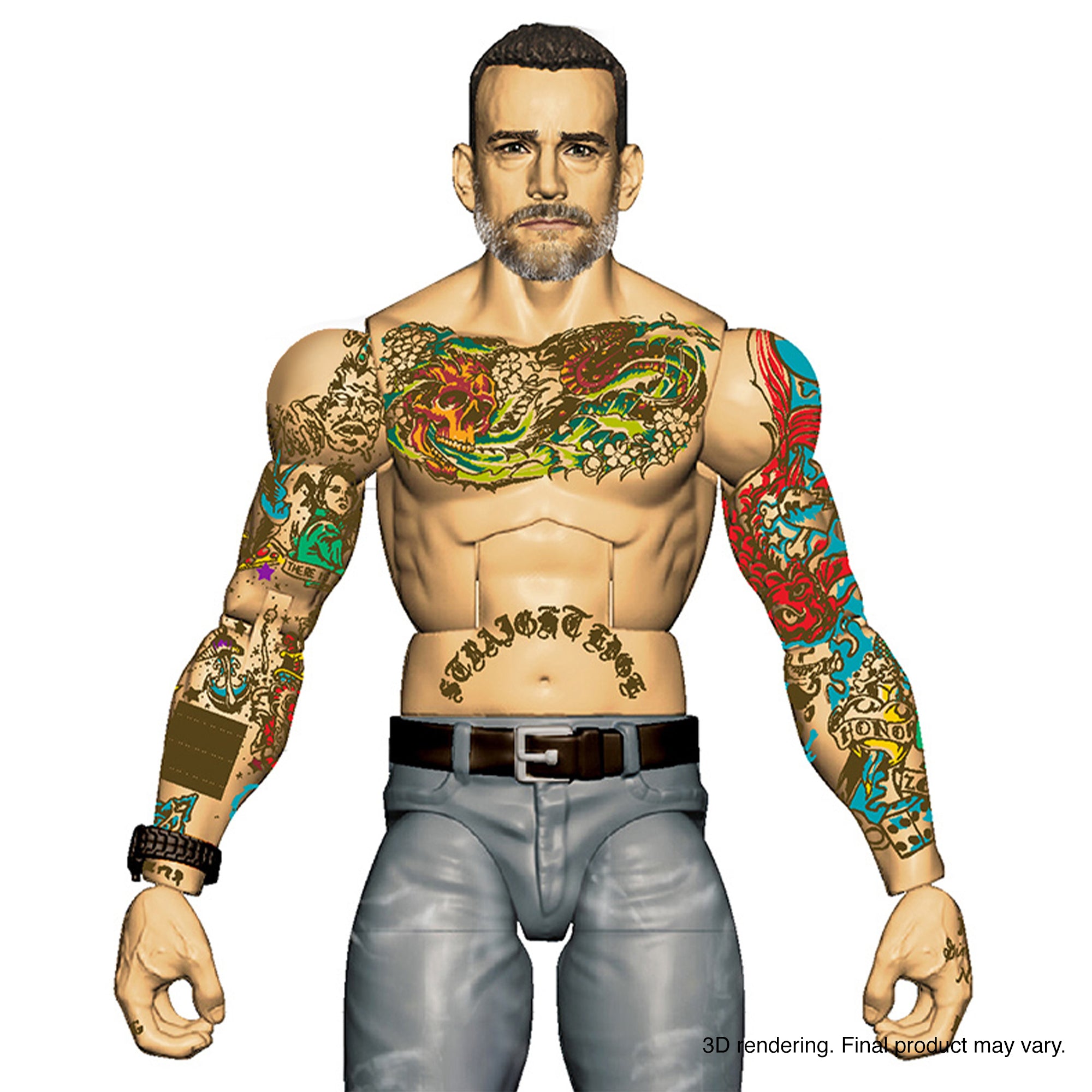 WWE Elite Collection CM Punk Returns Action Figure - Image 4