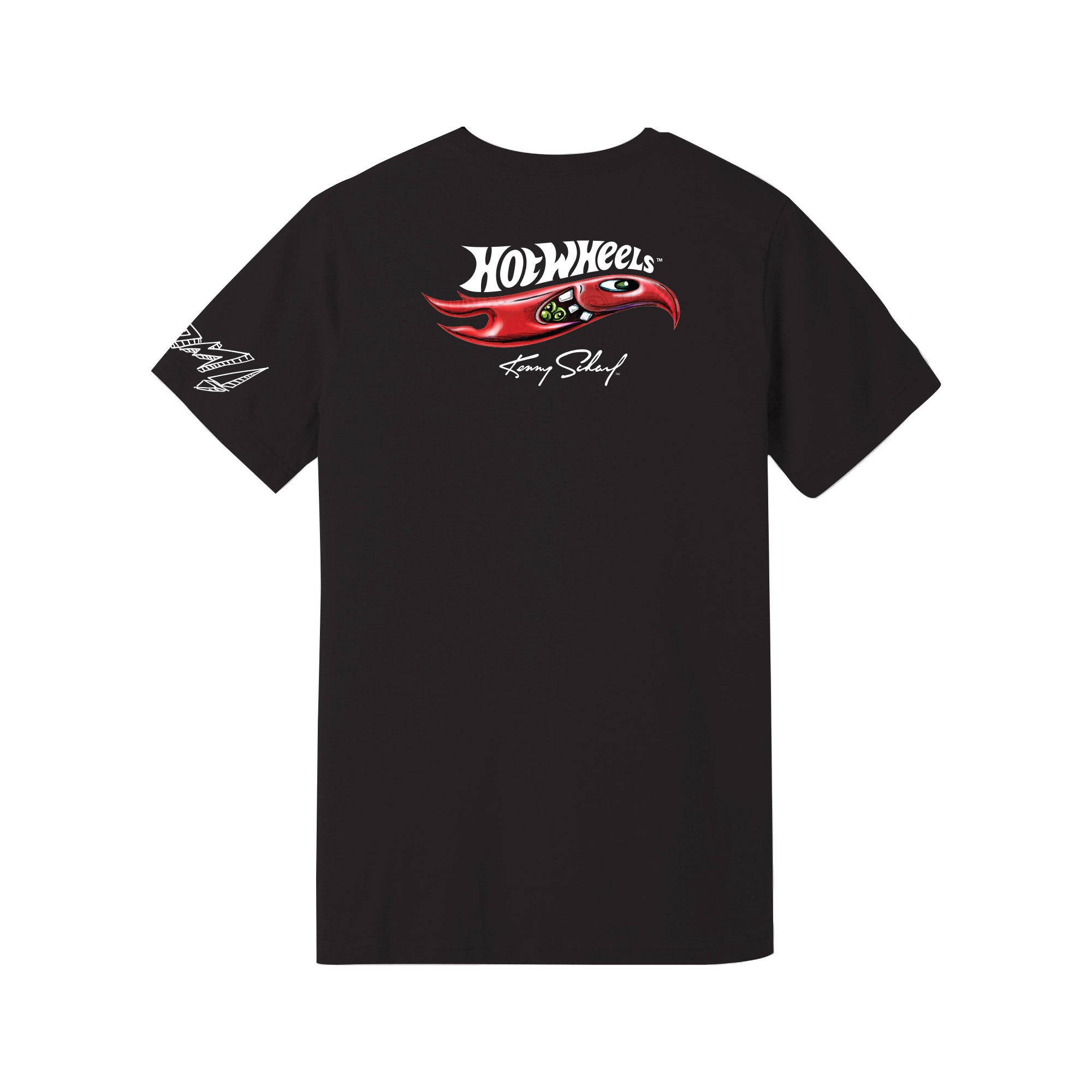 Hot Wheels x Kenny Scharf Black T-Shirt - Image 9