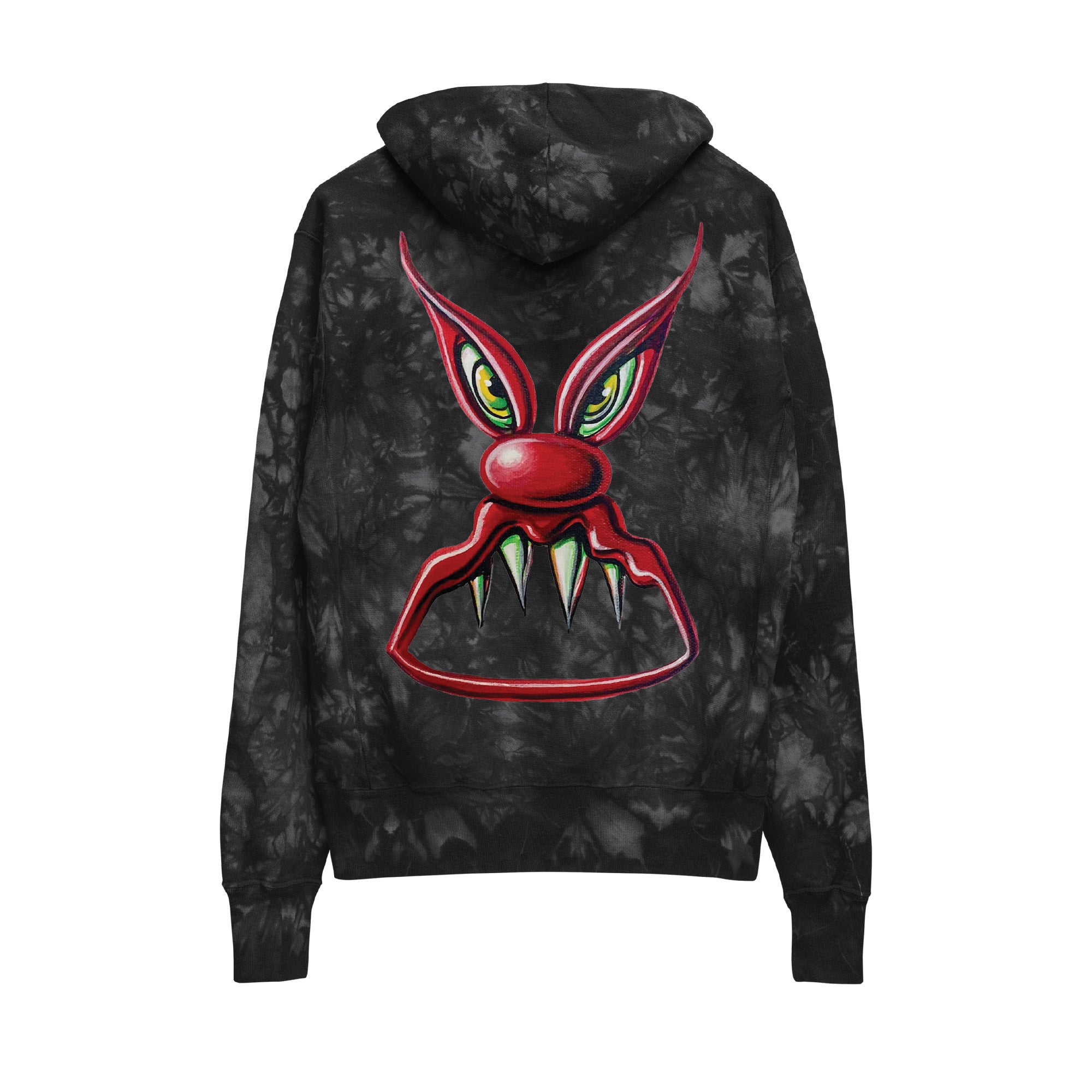 Hot Wheels x Kenny Scharf Black Tie Dye Hoodie - Image 5
