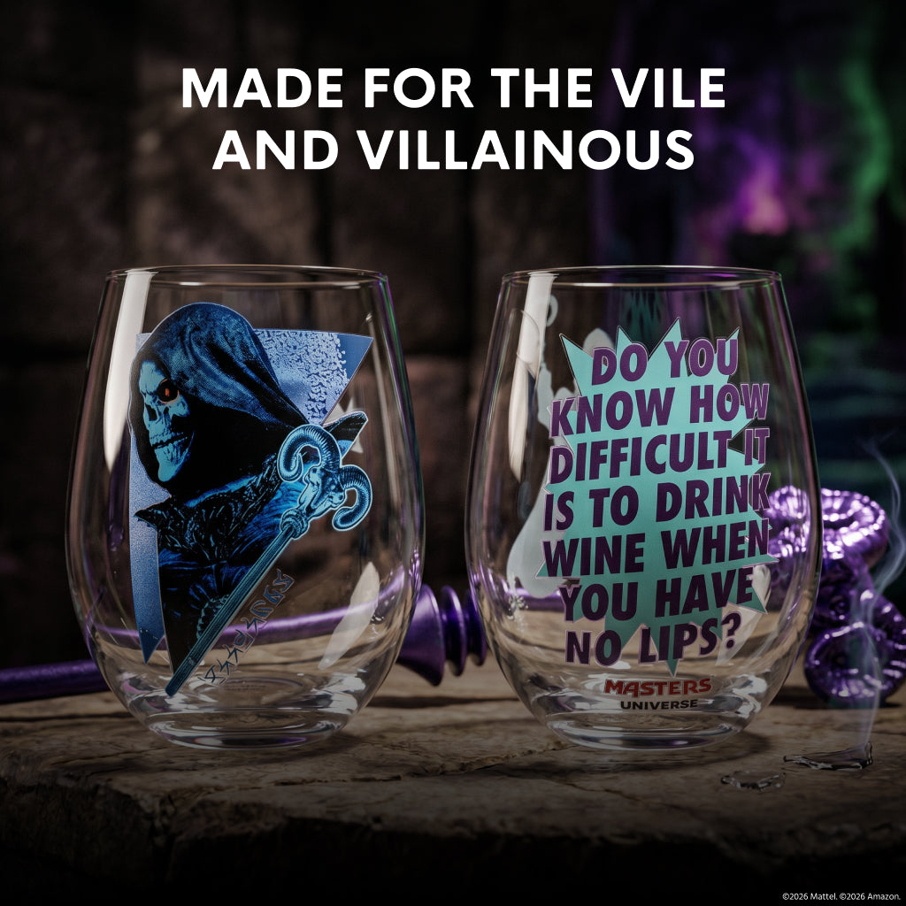Masters of the Universe™ 2026 Movie Skeletor™ Stemless Glasses (Mattel Creations) - Image 4