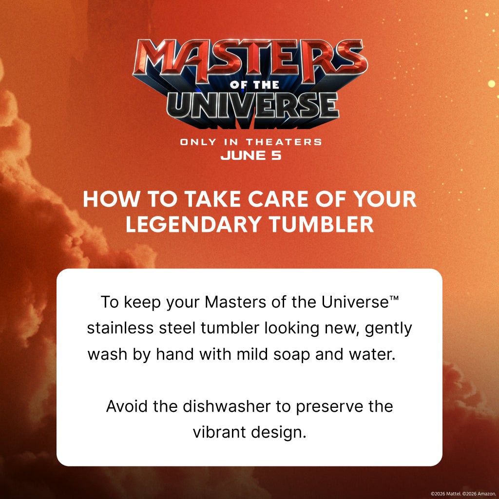 Masters of the Universe™ 2026 Movie Tumbler - I Have The Power (Mattel Creations) - Image 8