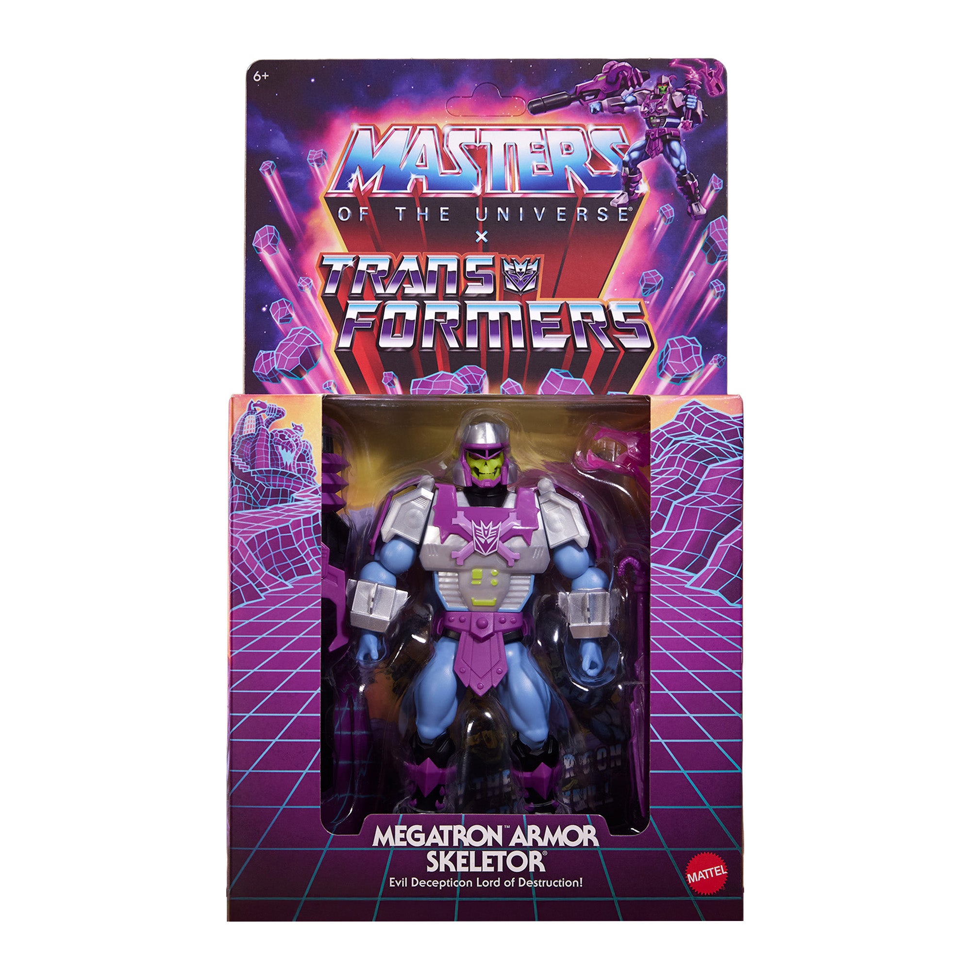 Masters of the Universe x Transformers Megatron Armor Skeletor Action Figure - Image 8