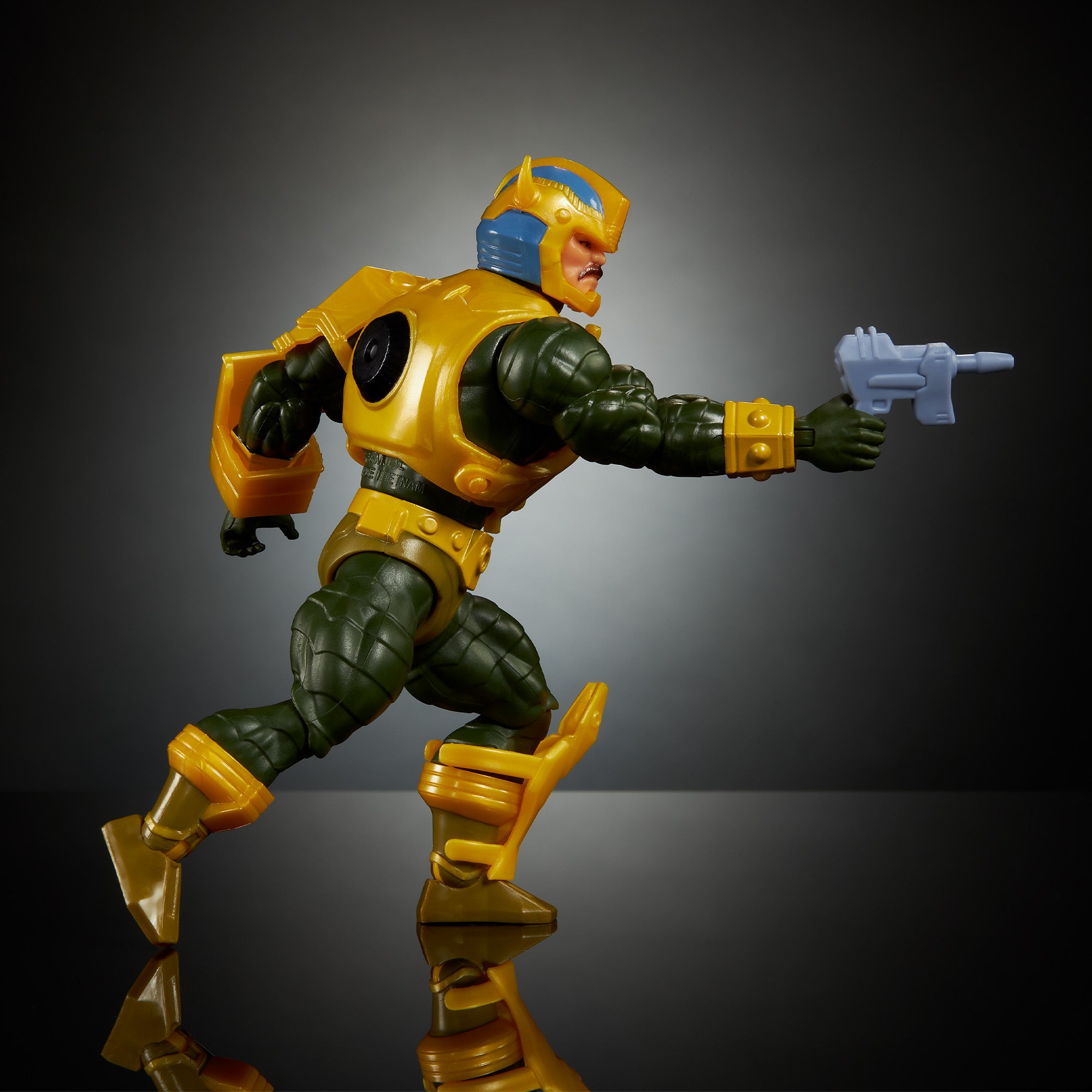 Masters of the Universe x Transformers Bumblebee Armor Man-At-Arms Action Figure - Image 5