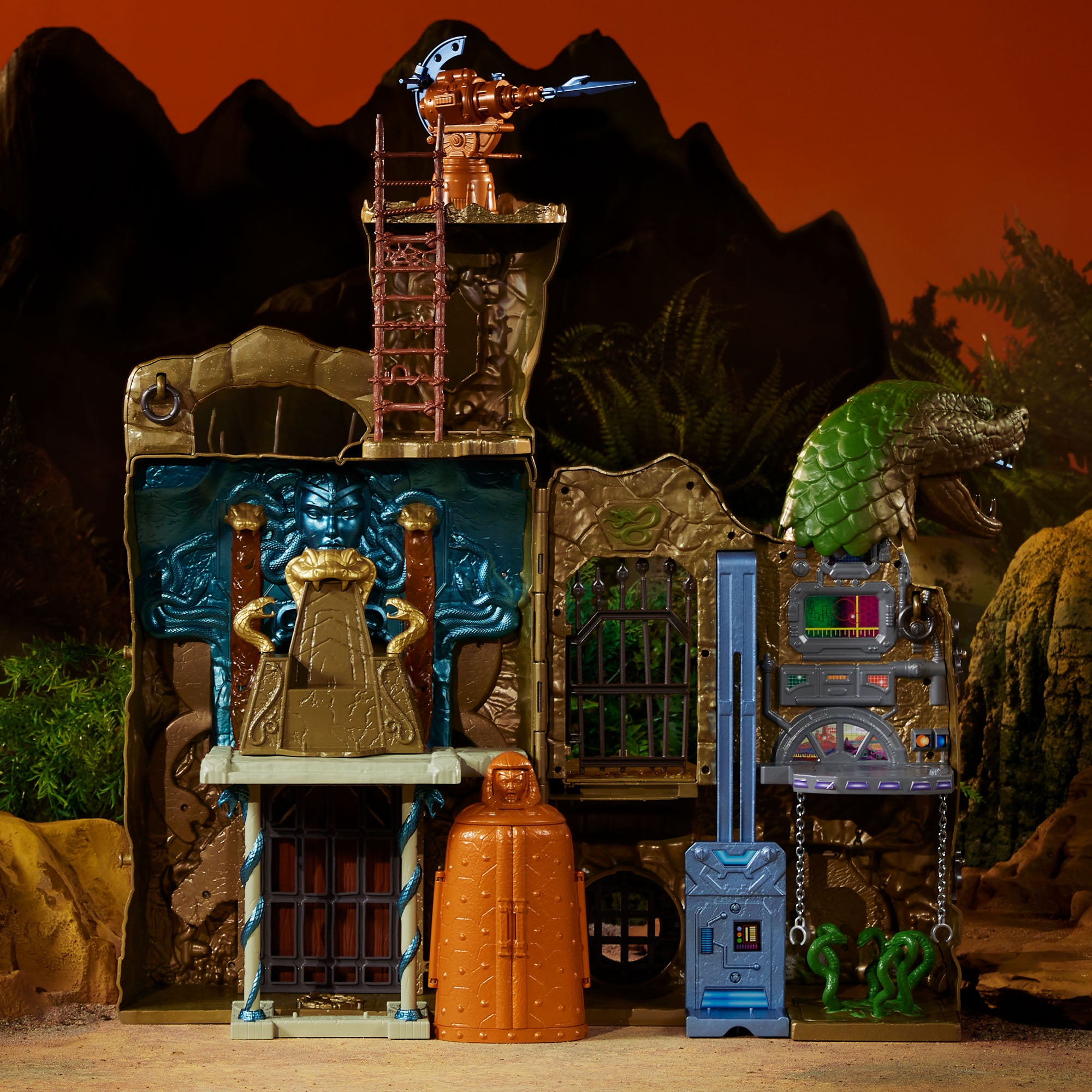 Masters of the Universe Origins Snake Lair Playset Crowdfund - Image 2