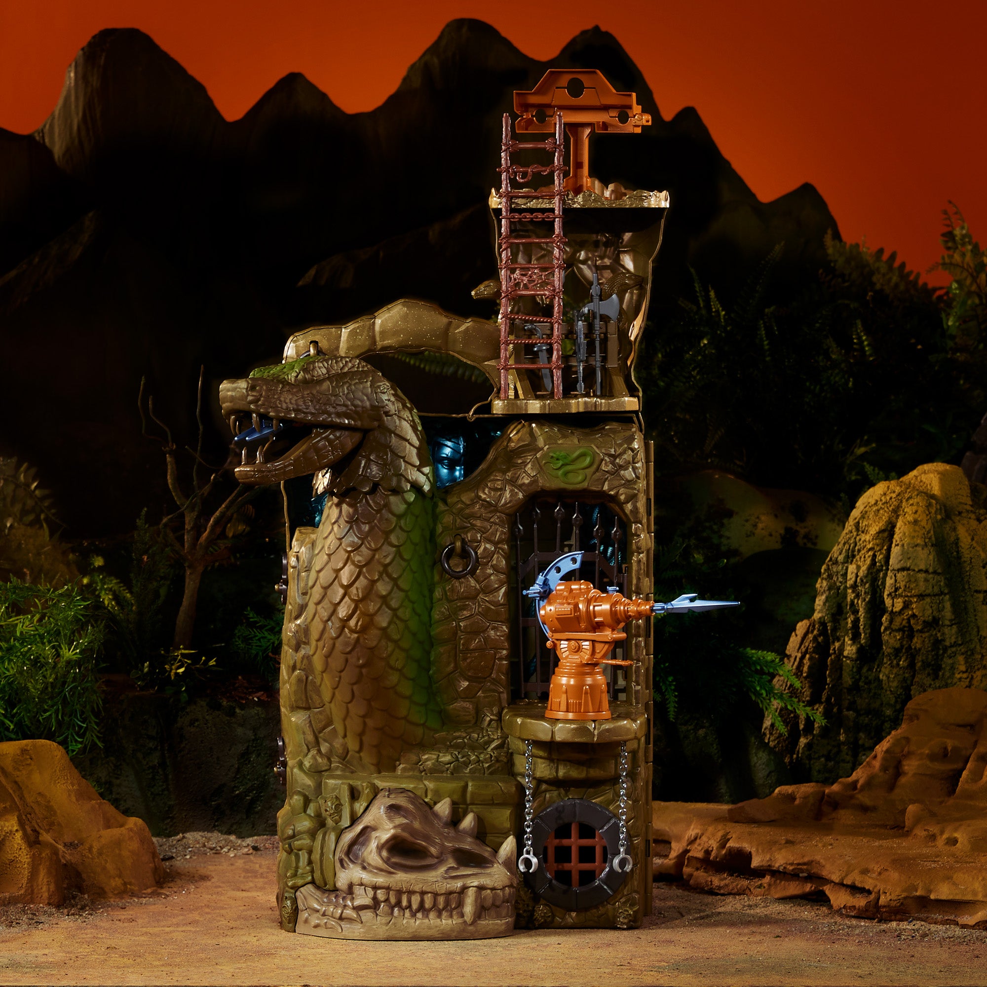 Masters of the Universe Origins Snake Lair Playset Crowdfund - Image 4