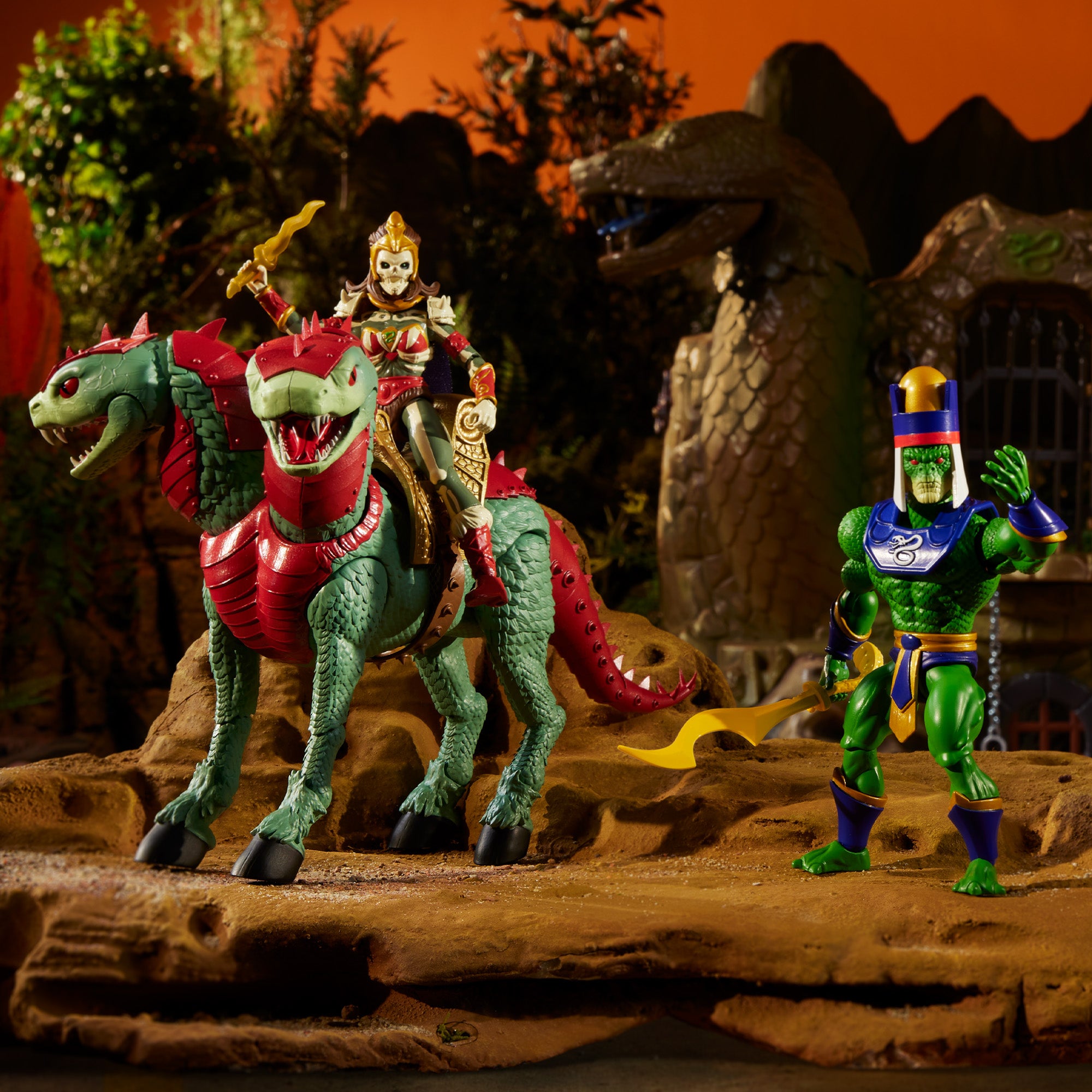 Masters of the Universe Origins Snake Lair Playset Crowdfund - Image 11