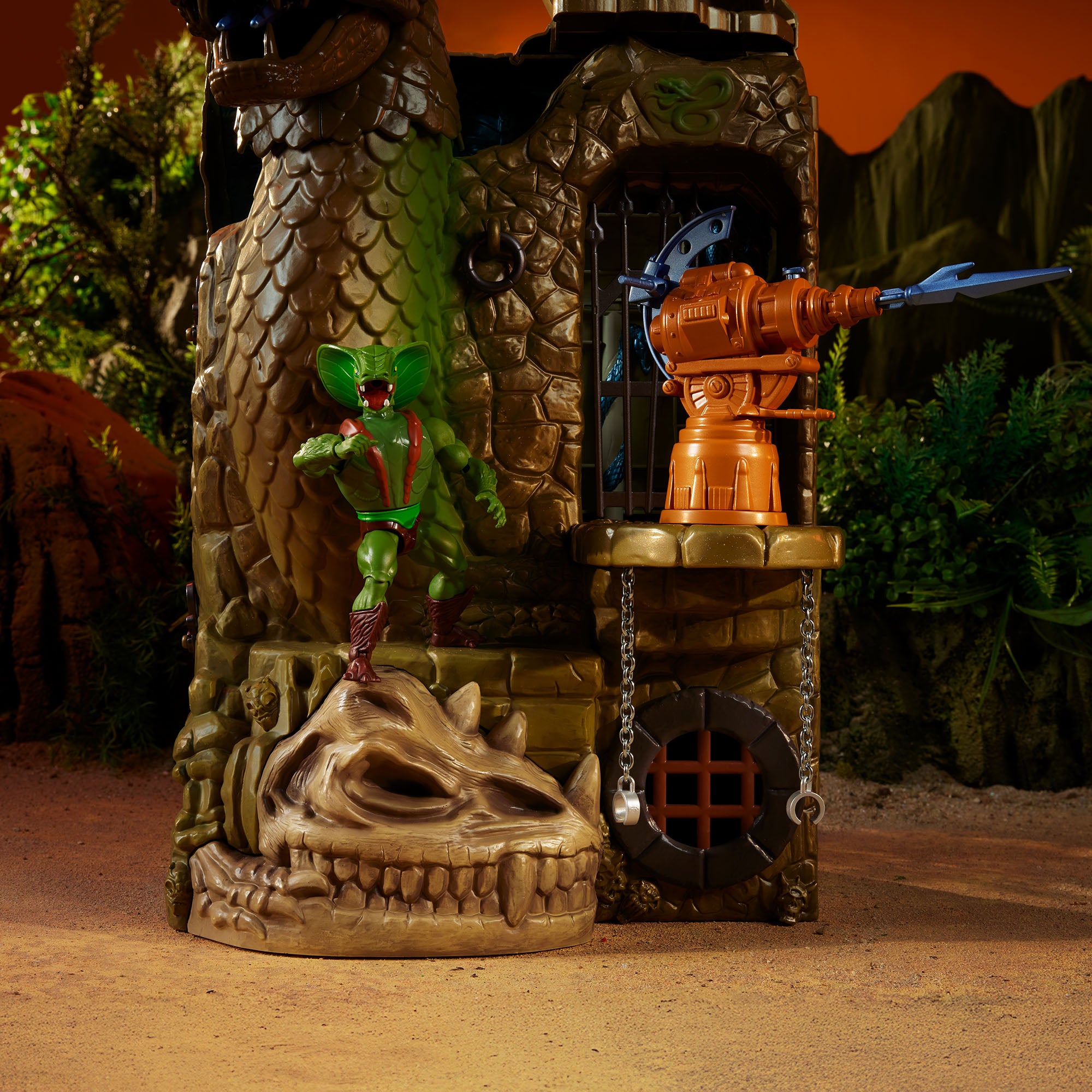 Masters of the Universe Origins Snake Lair Playset Crowdfund - Image 12