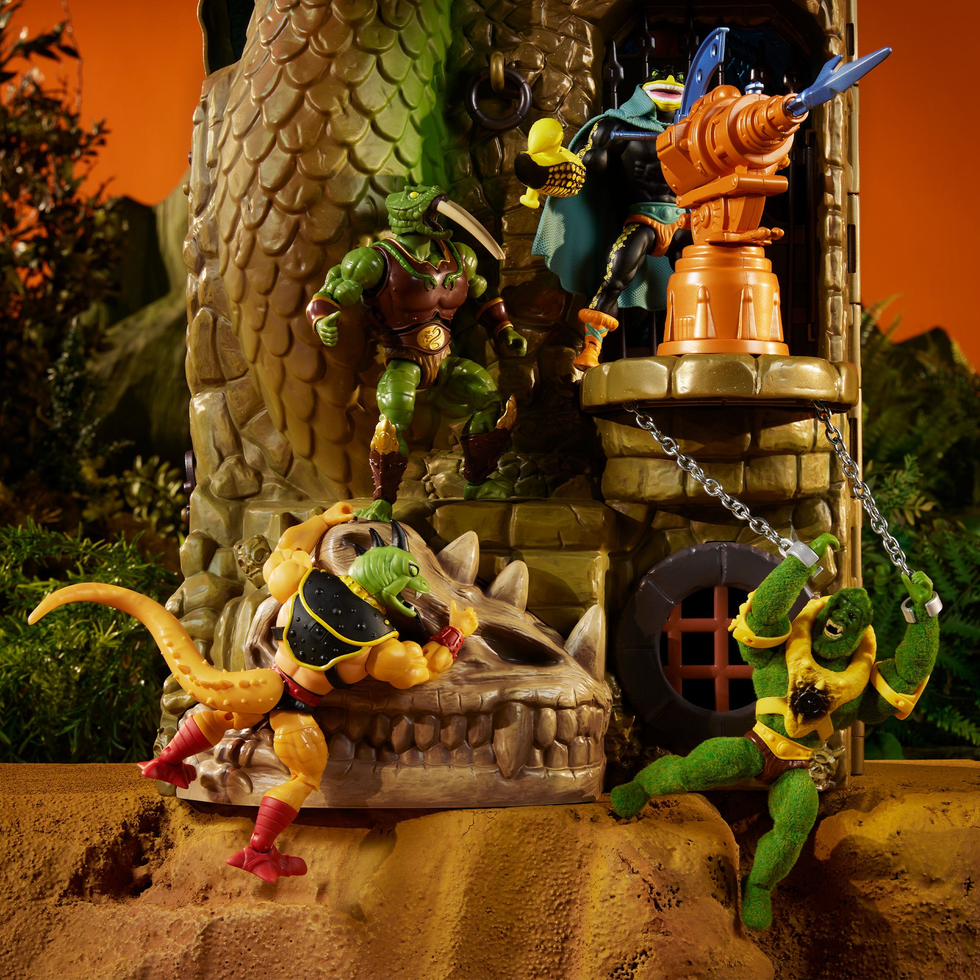 Masters of the Universe Origins Snake Lair Playset Crowdfund - Image 13