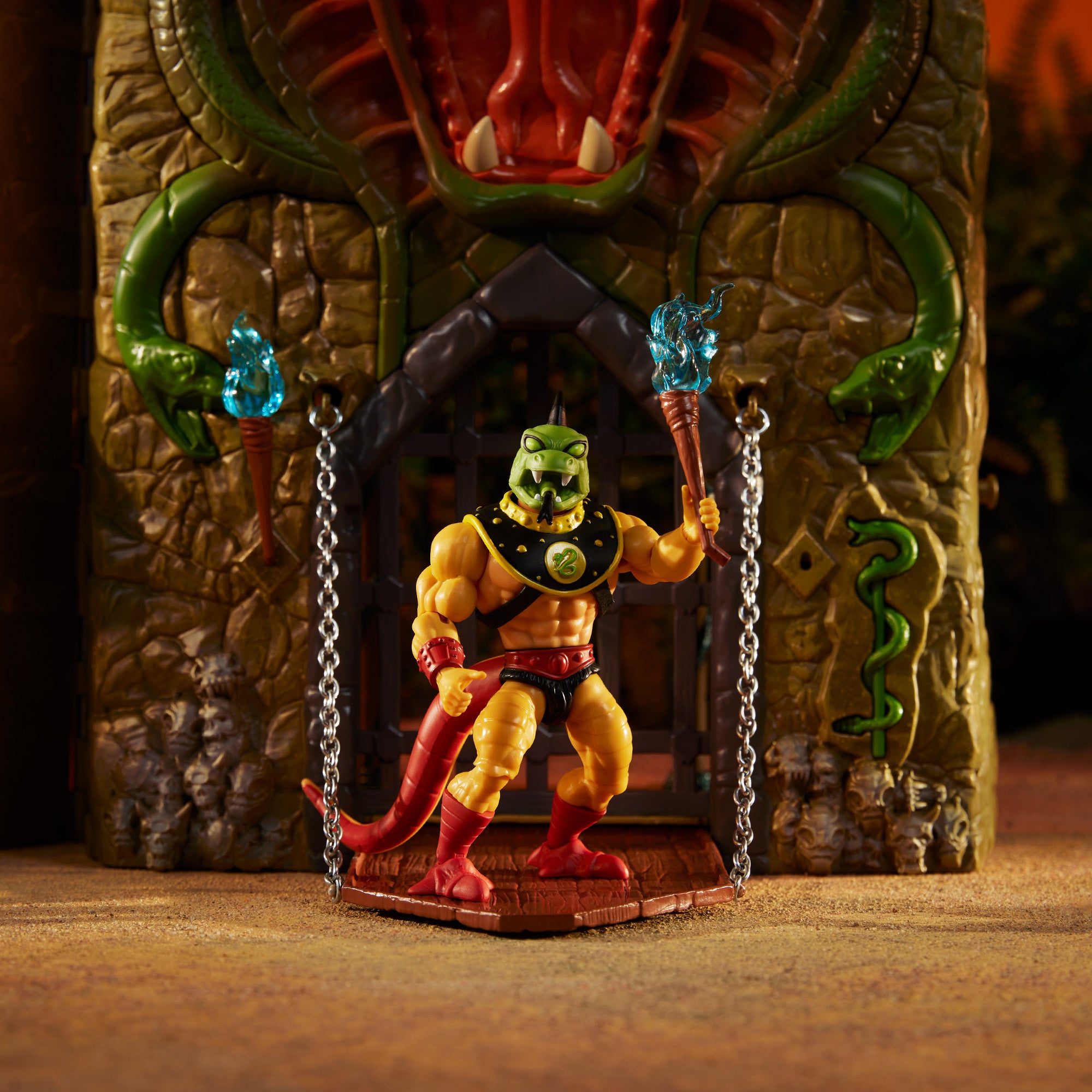 Masters of the Universe Origins Snake Lair Playset Crowdfund - Image 22