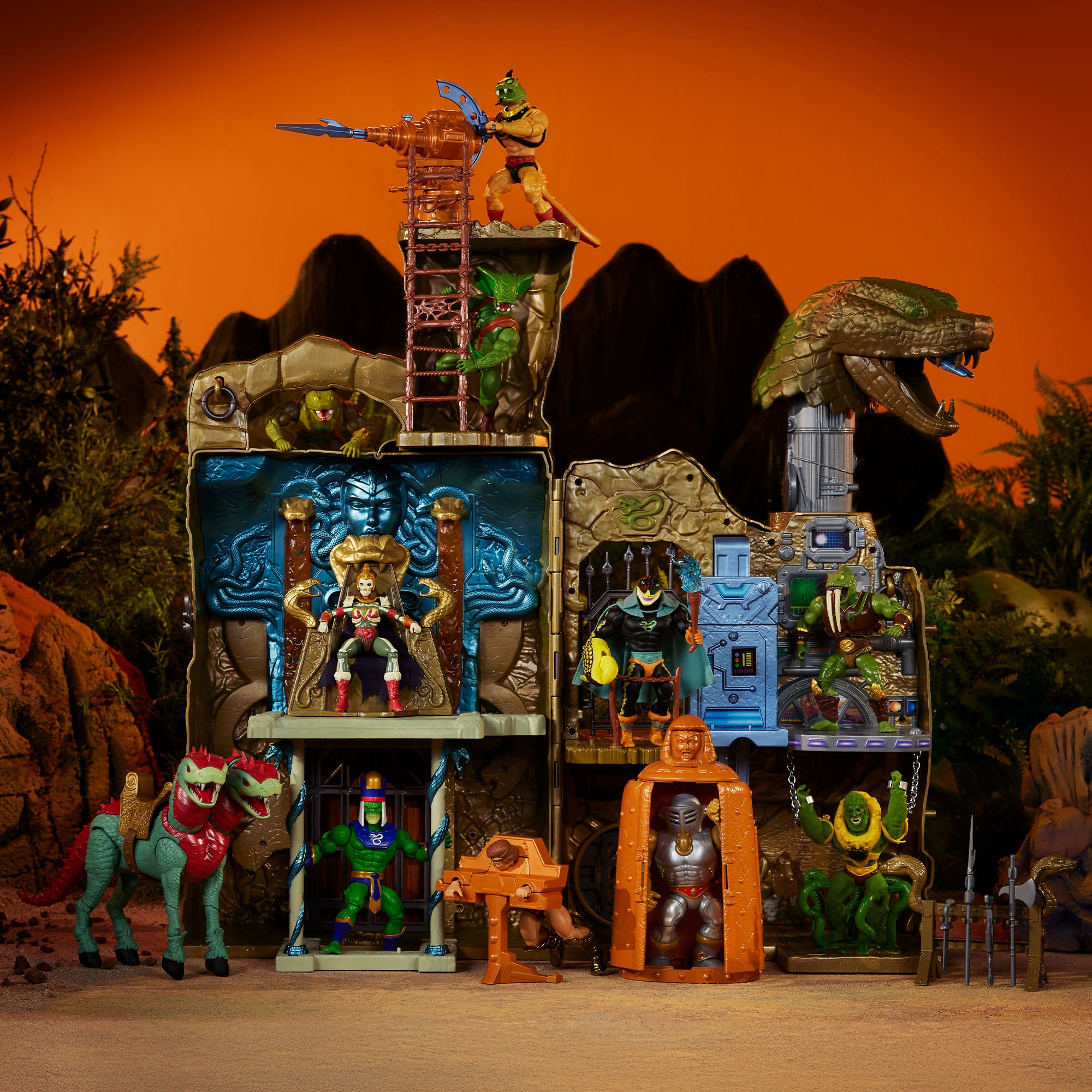 Masters of the Universe Origins Snake Lair Playset Crowdfund - Image 23