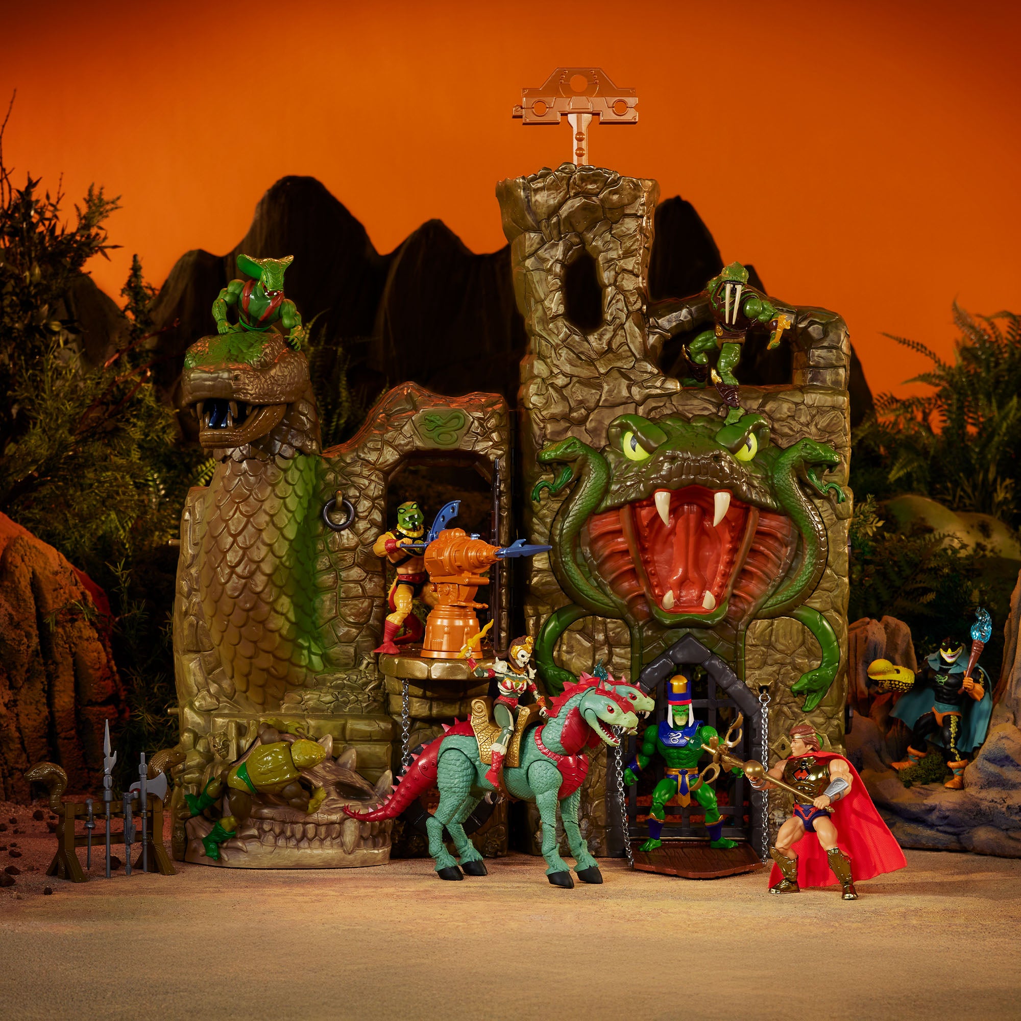 Masters of the Universe Origins Snake Lair Playset Crowdfund - Image 24