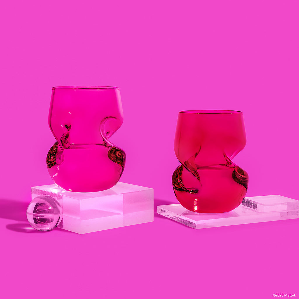 Barbie™ X Dragon Glassware® Stemless Wine Glasses - Image 8