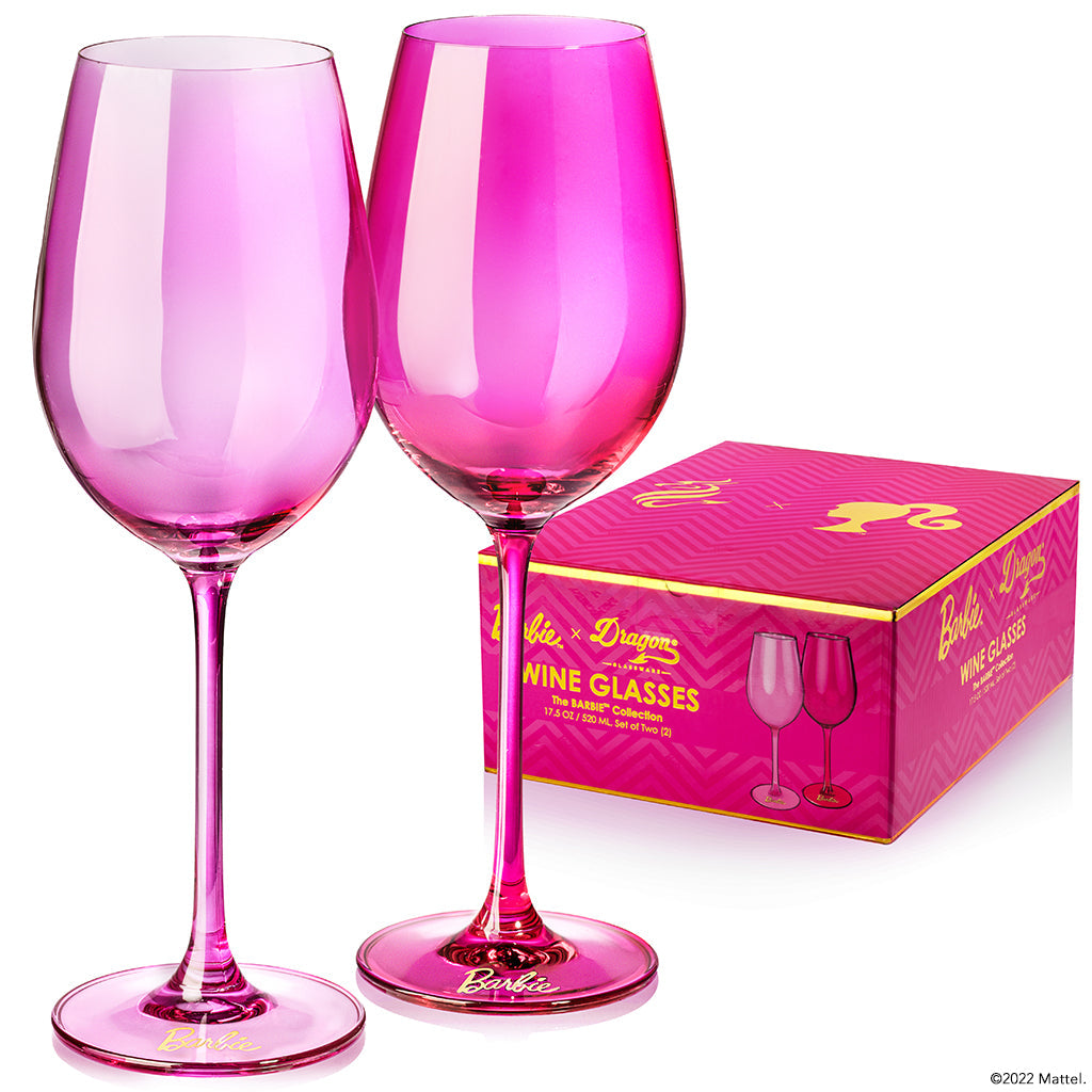 Barbie™ X Dragon Glassware® Wine Glasses - Image 14