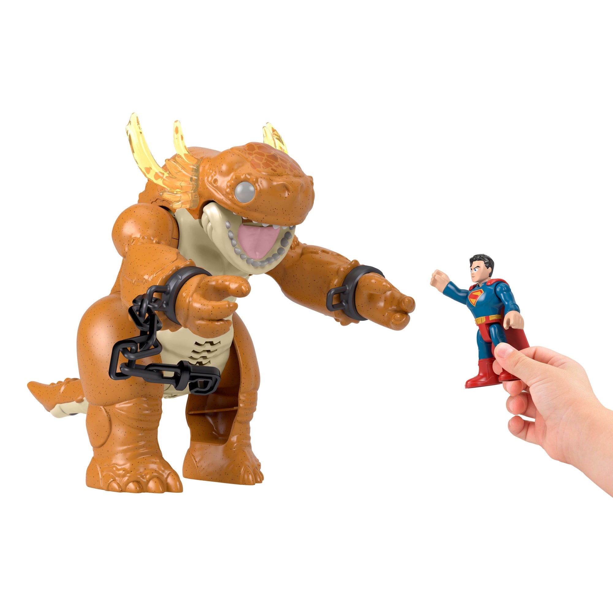 Imaginext DC Super Friends Figura de Ação Superman E Kaiju - Image 2